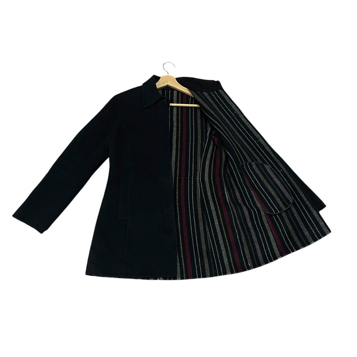 Gucci Vintage Sonia Rykiel Button Up Wool Coat — Parisian Luxury Size S / US 4 / IT 40 - 1 Thumbnail
