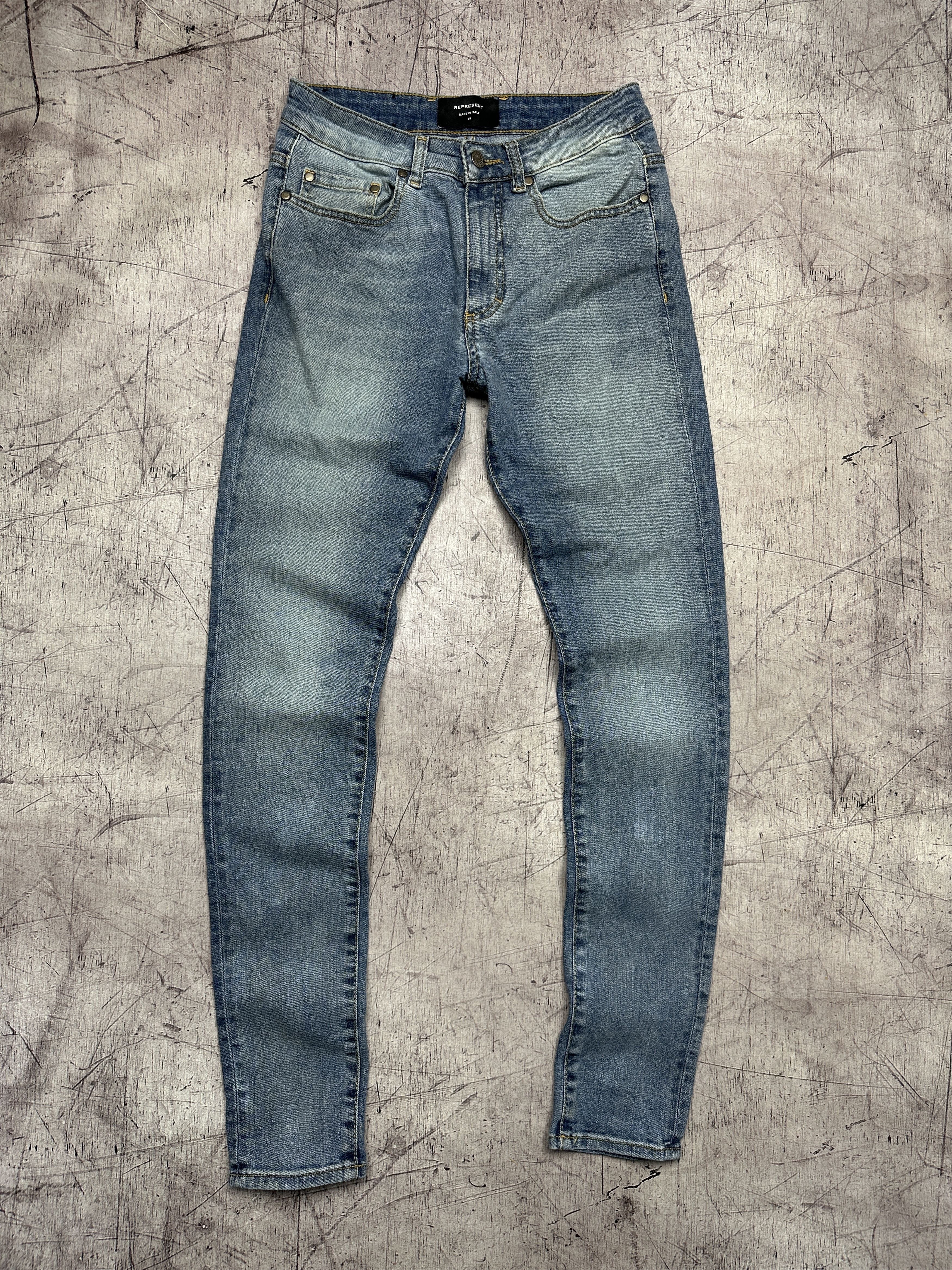 Represent Clo. Represent Mens Biker Jeans Denim Pants Size US 28 / EU 44 - 1 Thumbnail