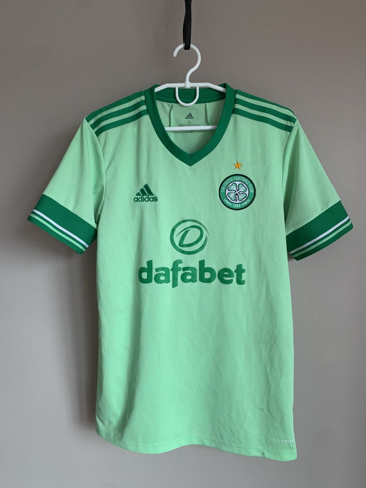 Adidas Celtic Glasgow 20/21 Away Football Shirt Adidas Soccer Sz S Size US S / EU 44-46 / 1 - 1 Thumbnail