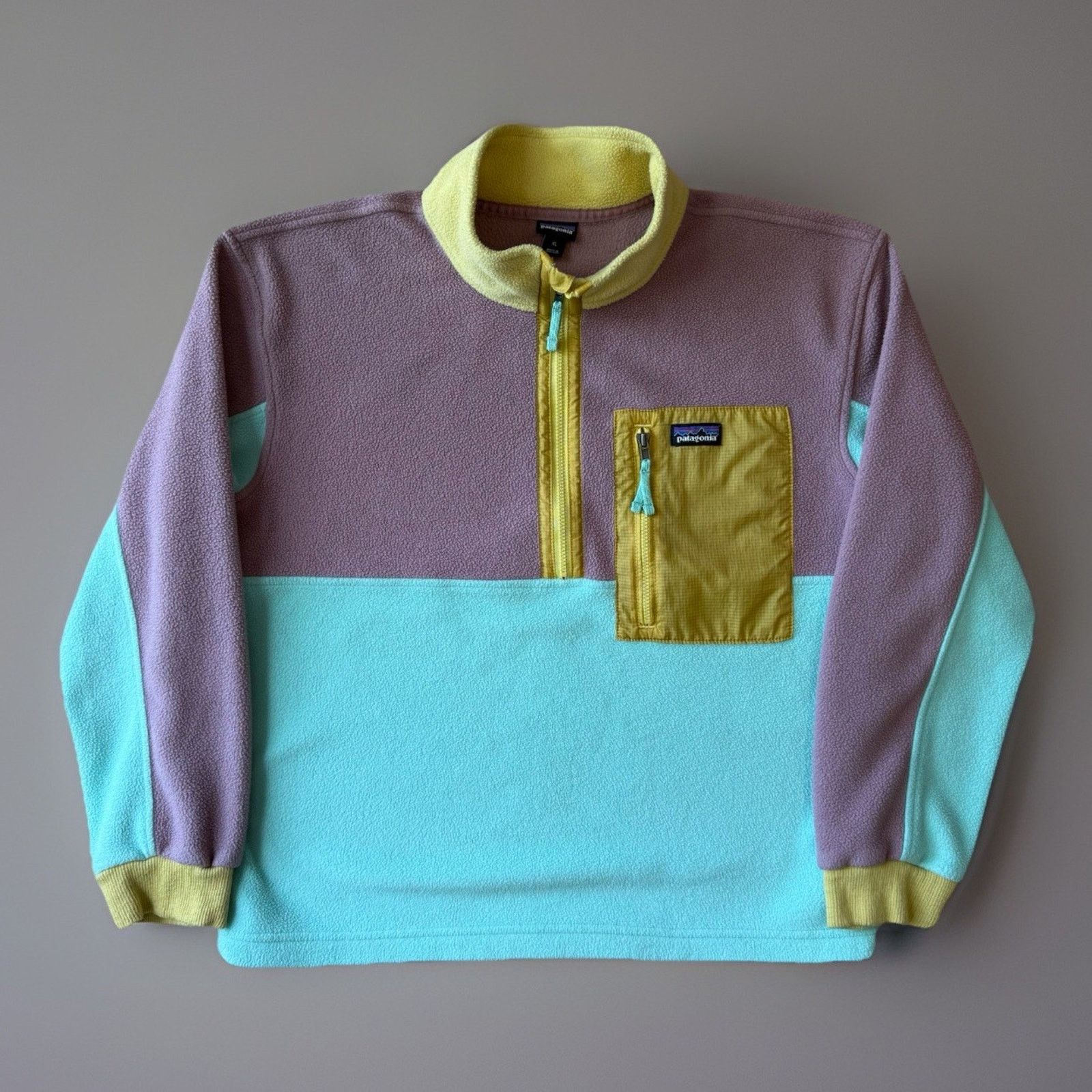 Patagonia Patagonia Microdini 1/2 Zip Pullover Youth XL Synchilla Size XS / US 0-2 / IT 36-38 - 1 Thumbnail