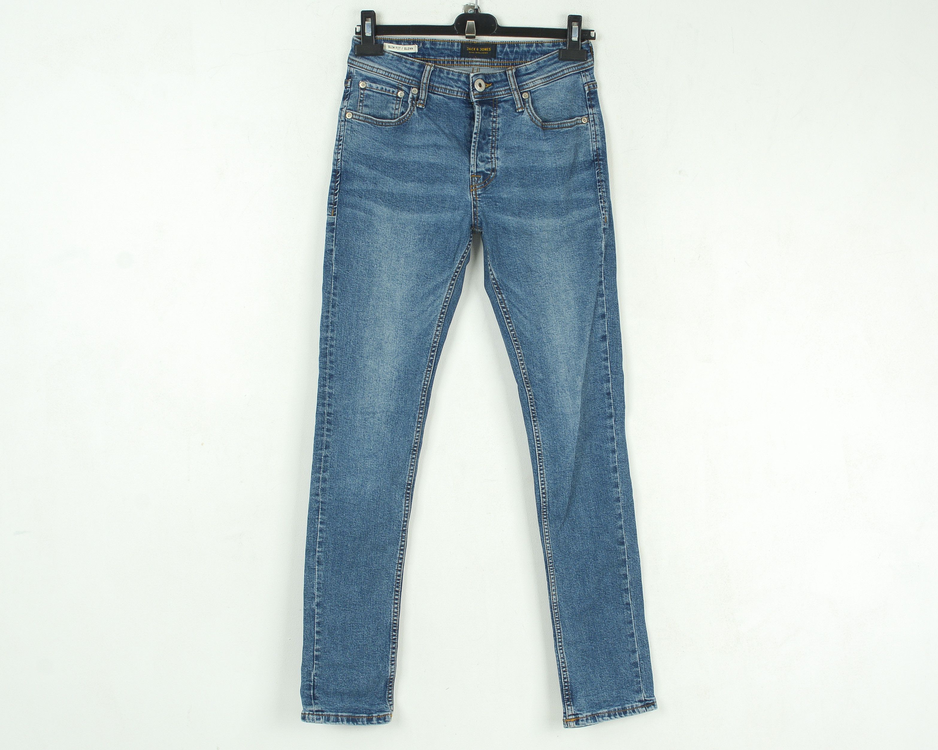 Jack & Jones Glenn W27 L32 Slim Tapered Leg Jeans Denim Pants Trousers Size US 27 - 1 Thumbnail
