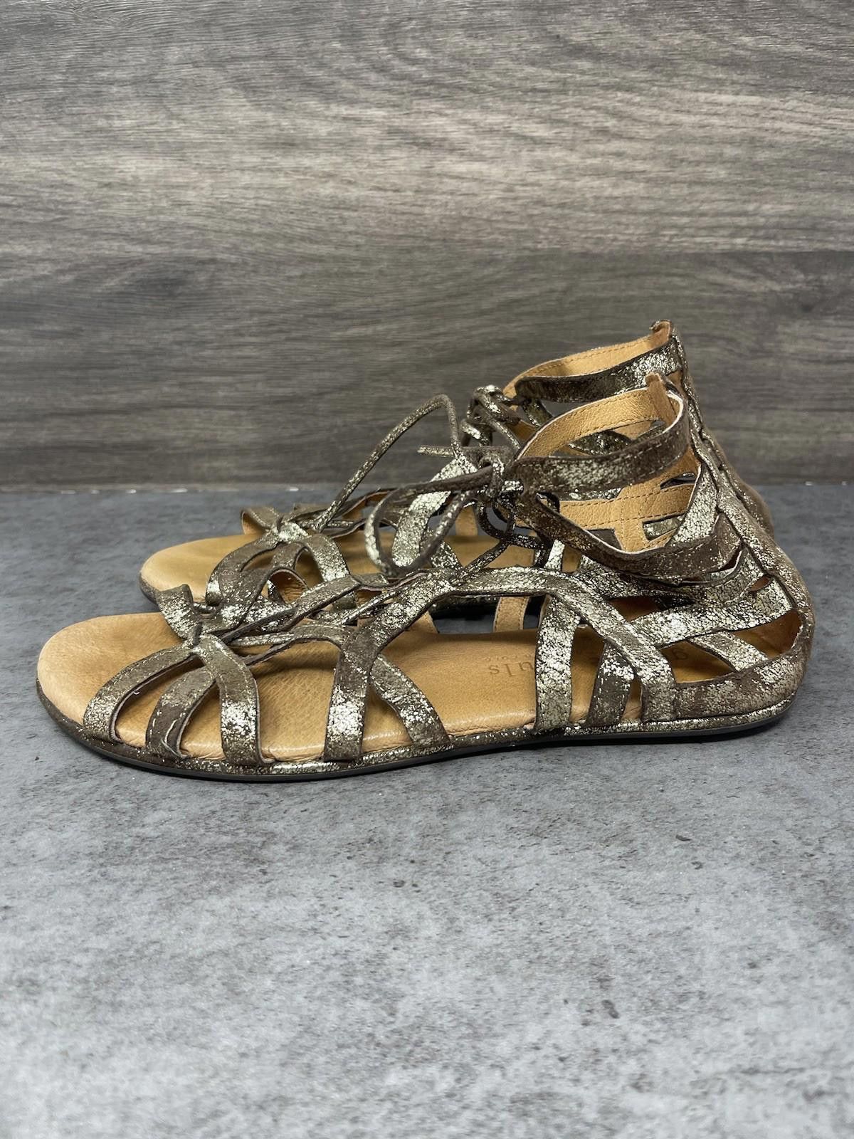 Kenneth Cole Gentle Souls Gladiator Sandals Womens Size 7.5 Kenneth Cole Size US 7.5 / IT 37.5 - 1 Thumbnail