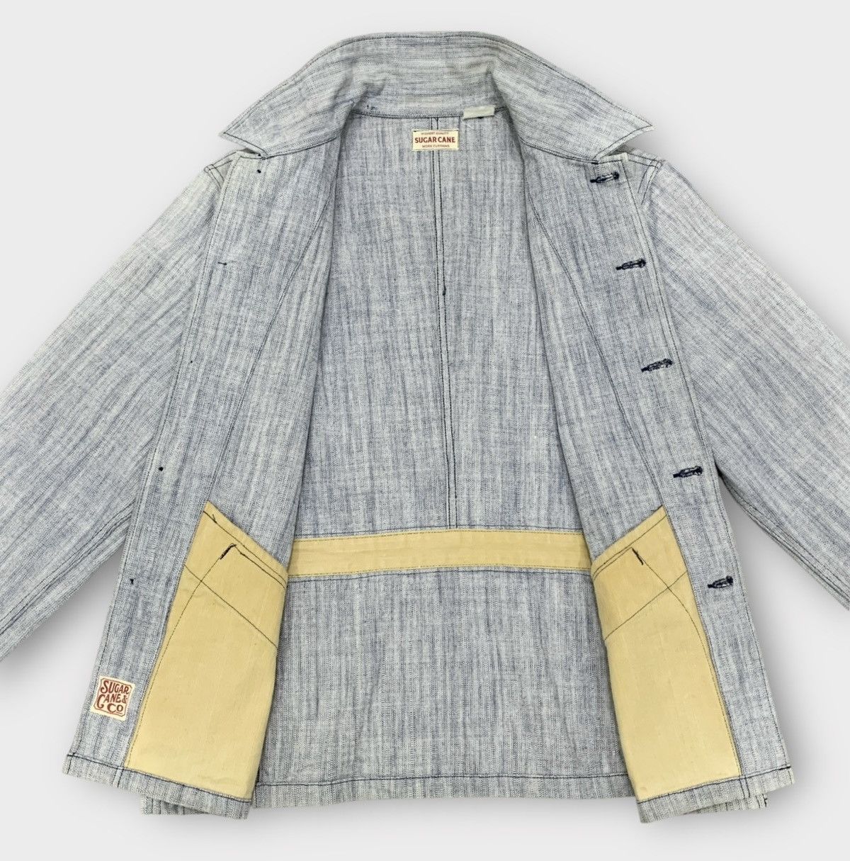 Sugar Cane VINTAGE SUGAR CANE CHORE DENIM JACKET TOYO ENTERPRISE JAPAN Size US M / EU 48-50 / 2 - 5 Thumbnail
