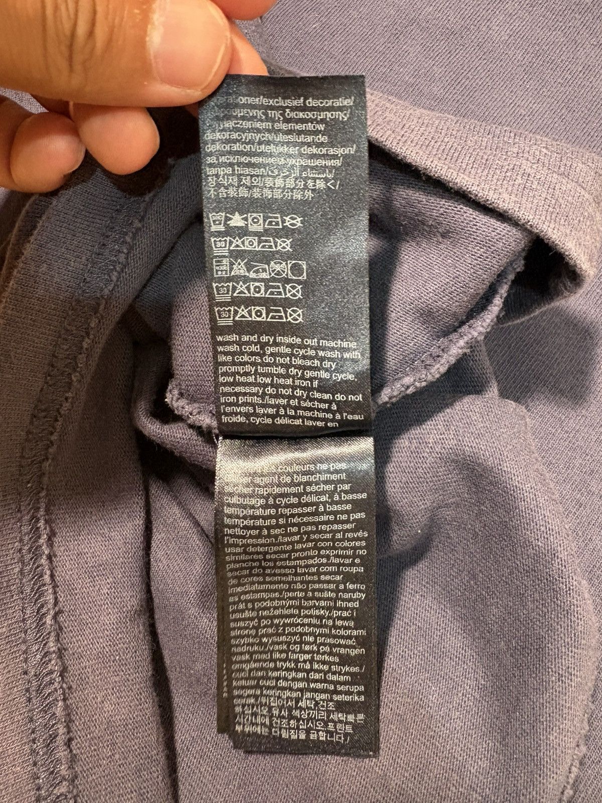 Tommy Jeans Tommy Jeans 2018 Center Graphic Mock-Layer Ringer Tee Size L Size US L / EU 52-54 / 3 - 9 Thumbnail