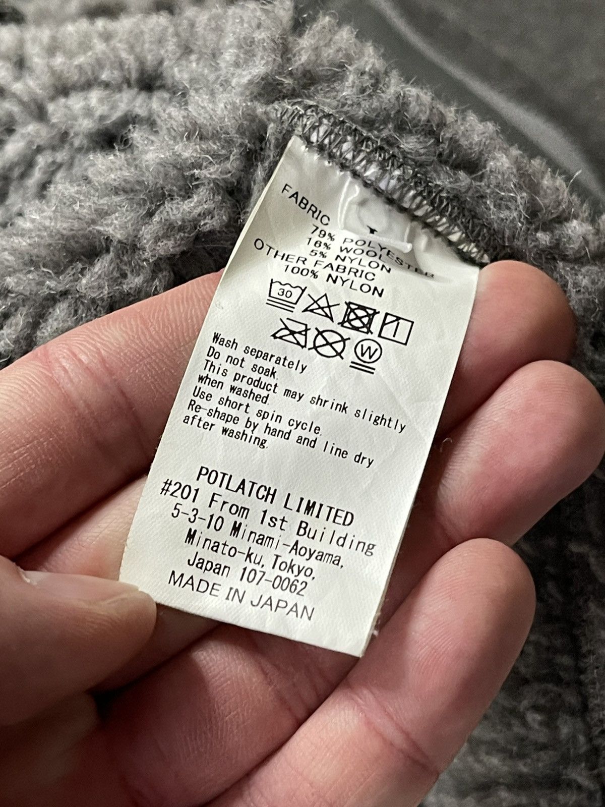 Cav Empt ‼️ SS21 Cav Empt C.E. Grey Furry Back Fleece Zip Up Jacket ‼️ Size US L / EU 52-54 / 3 - 21 Thumbnail
