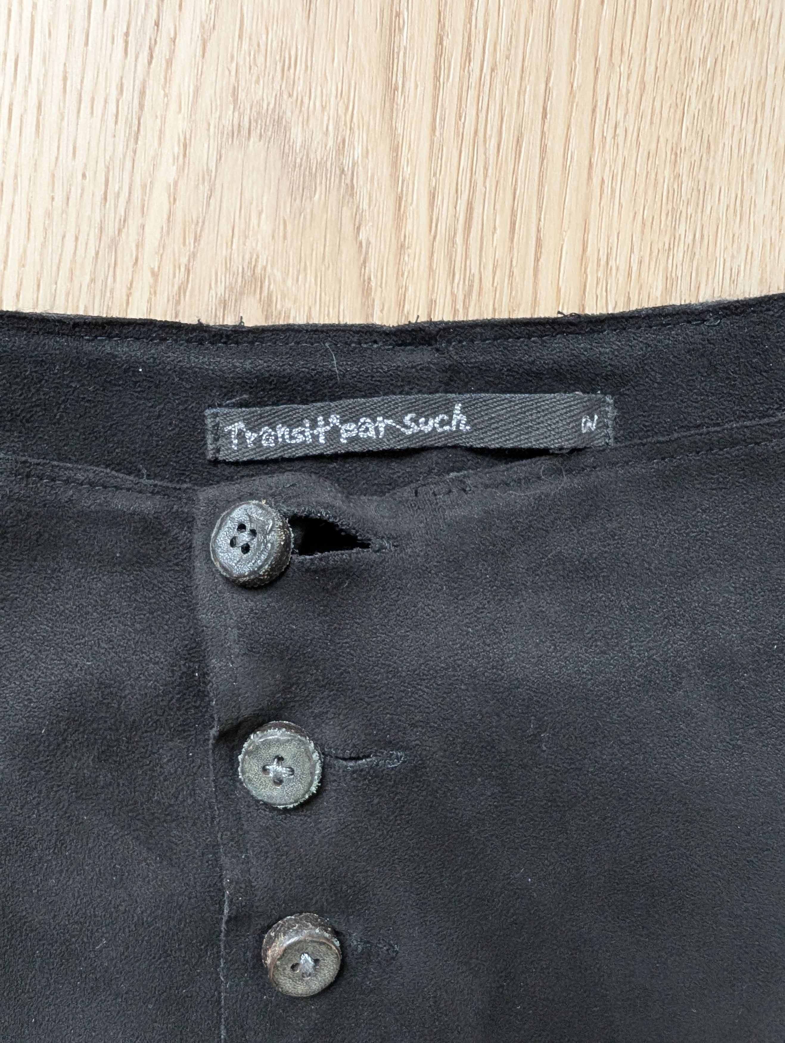 Transit Avant Garde Transit Par Such Straight Leg Pants Trousers Size 26" / US 2 / IT 38 - 4 Thumbnail