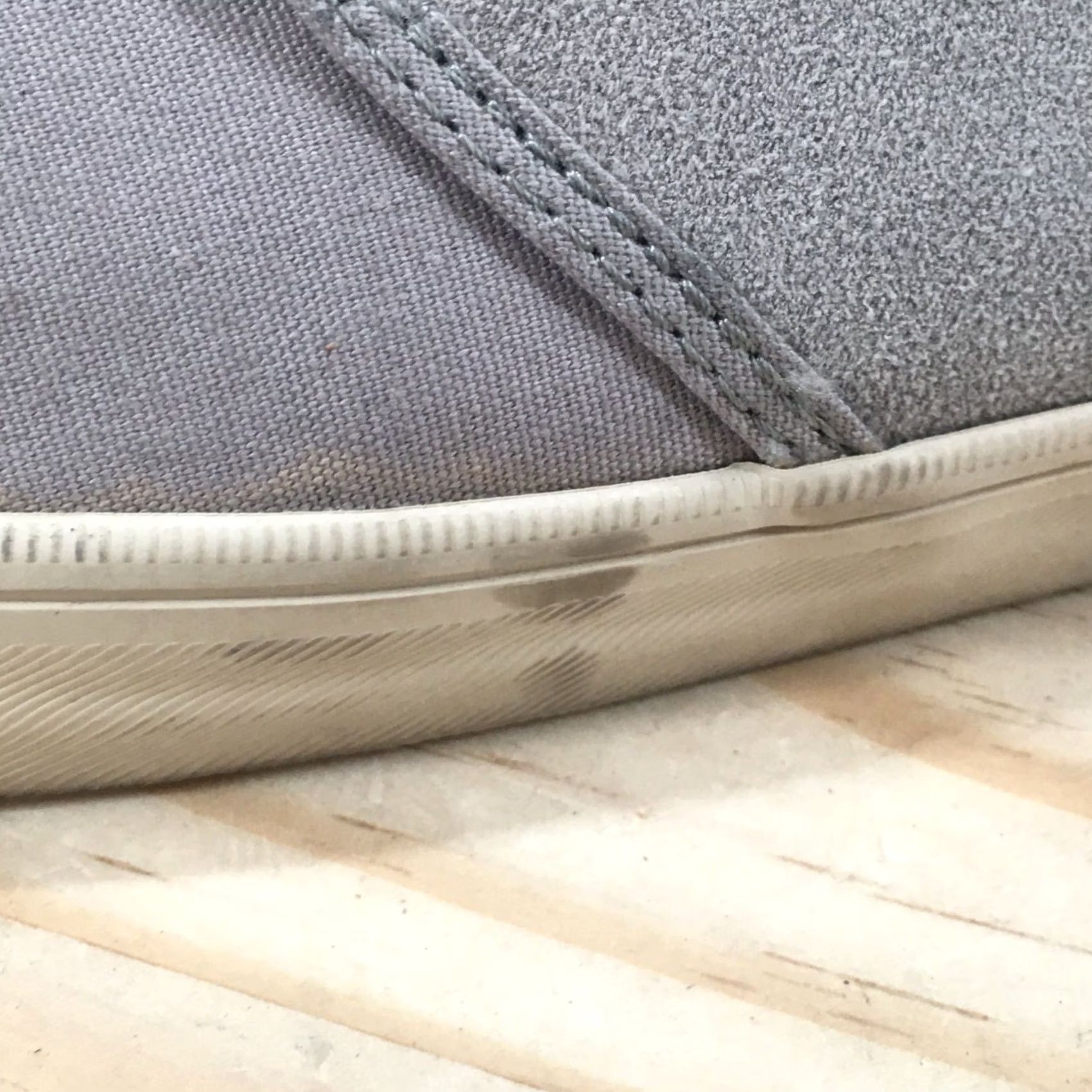Toms TOMS Carlo Casual Low Top Sneakers Gray Fabric Lace Up Men’s Shoes 12 US Size US L / EU 52-54 / 3 - 3 Thumbnail