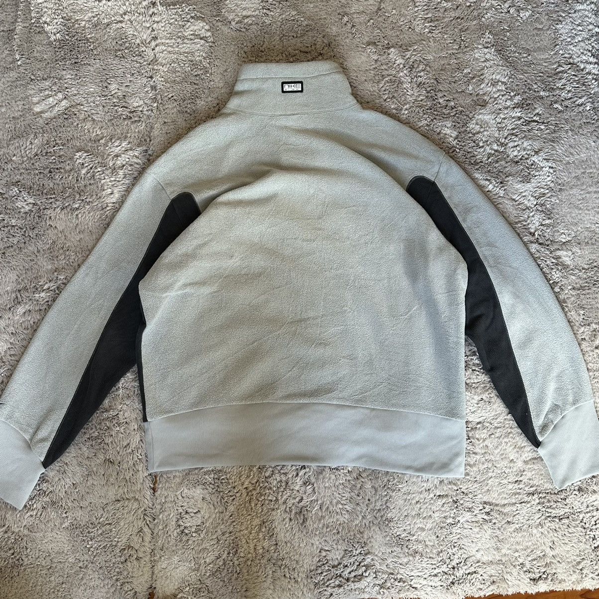 Nike Vintage retro 2000’s Nike Fleece Double Zip Up Sweatshirt Size US XXL / EU 58 / 5 - 5 Thumbnail
