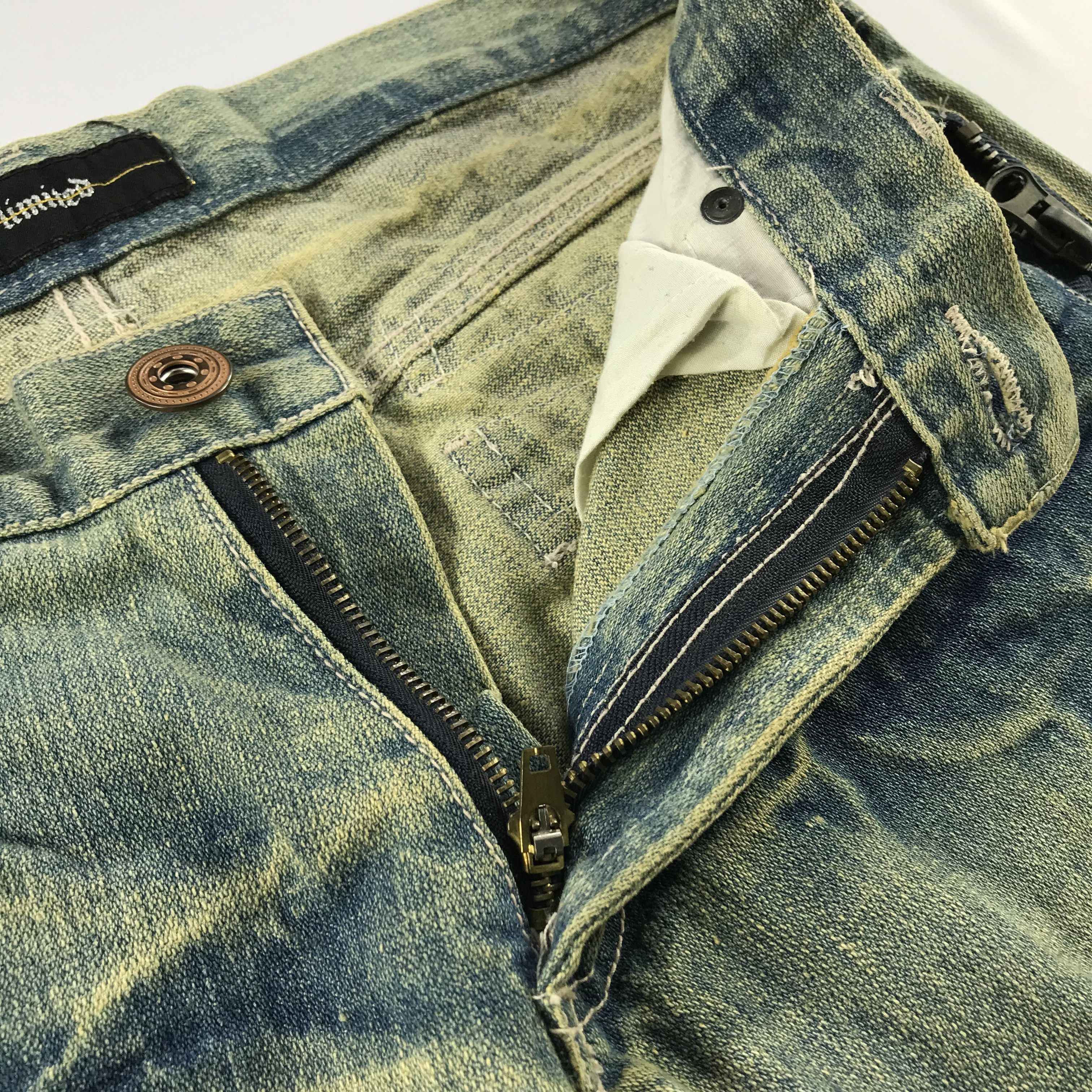Japanese Brand Japanese Brand Limited Jeans Mud Wash Distressed Denim Size US 32 / EU 48 - 12 Thumbnail