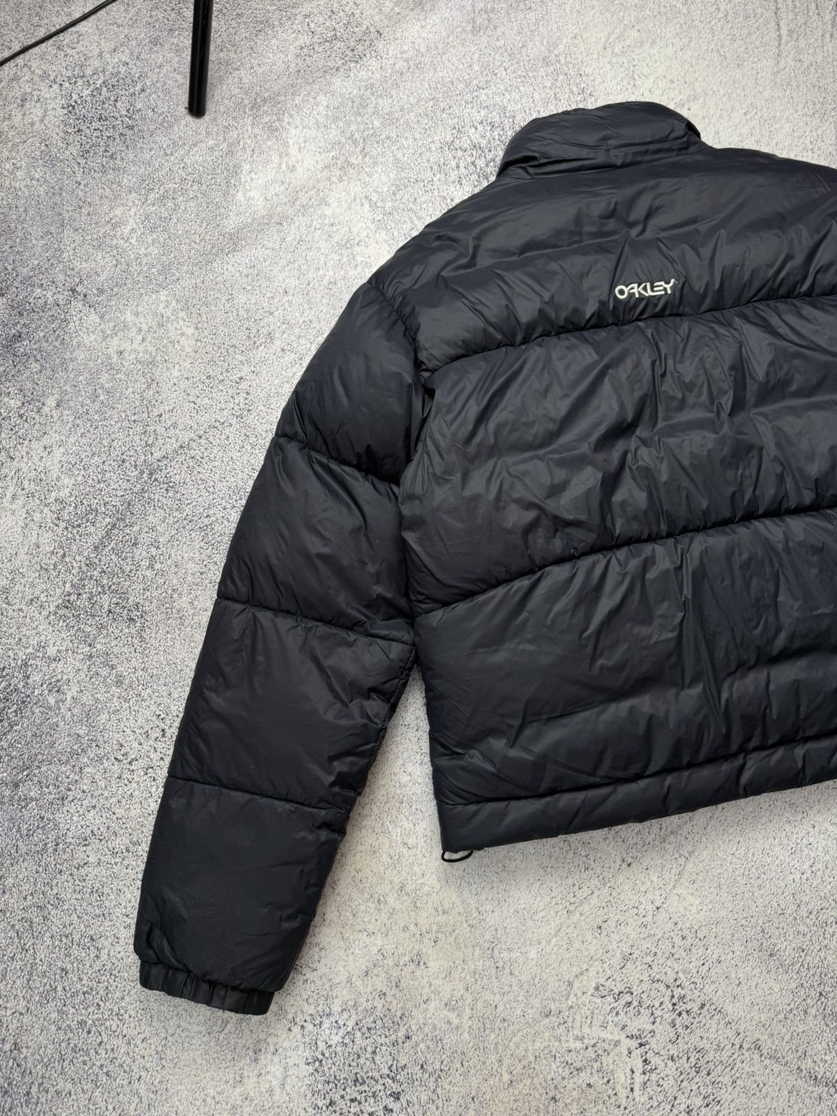 Oakley Vintage Oakley Black Puffer Jacket Y2K USA Size XL / US 12-14 / IT 48-50 - 23 Thumbnail