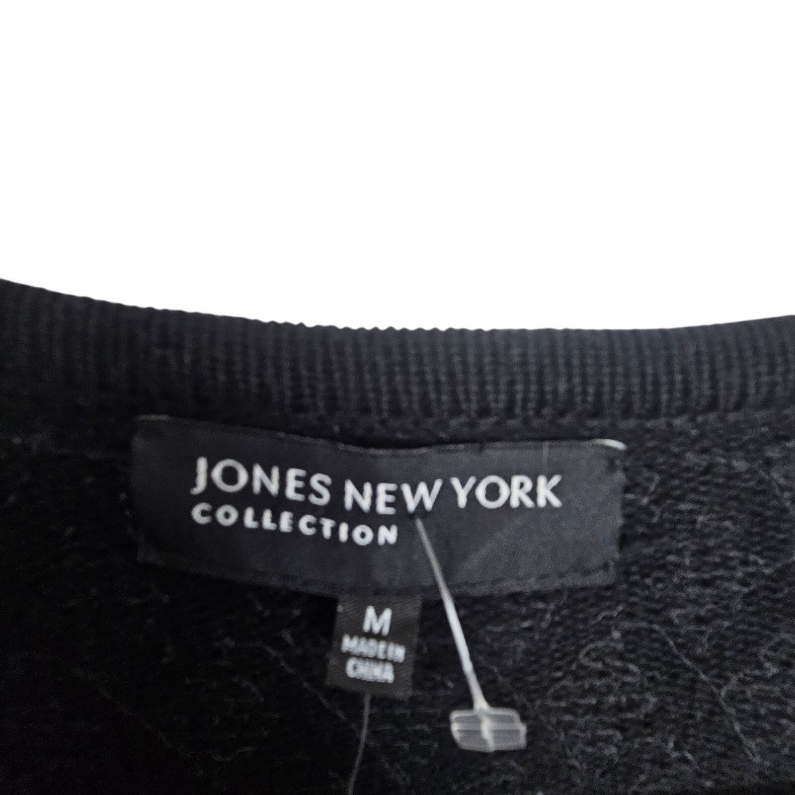 Jones New York NEW Jones New York Black Sequin Blazer Jacket Full Zip M Size M / US 6-8 / IT 42-44 - 6 Thumbnail