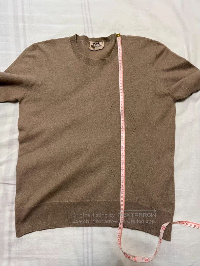 Hermes Hermes Cashmere sweater, 60% Cashmere+40% Cotton Size US S / EU 44-46 / 1 - 5 Thumbnail