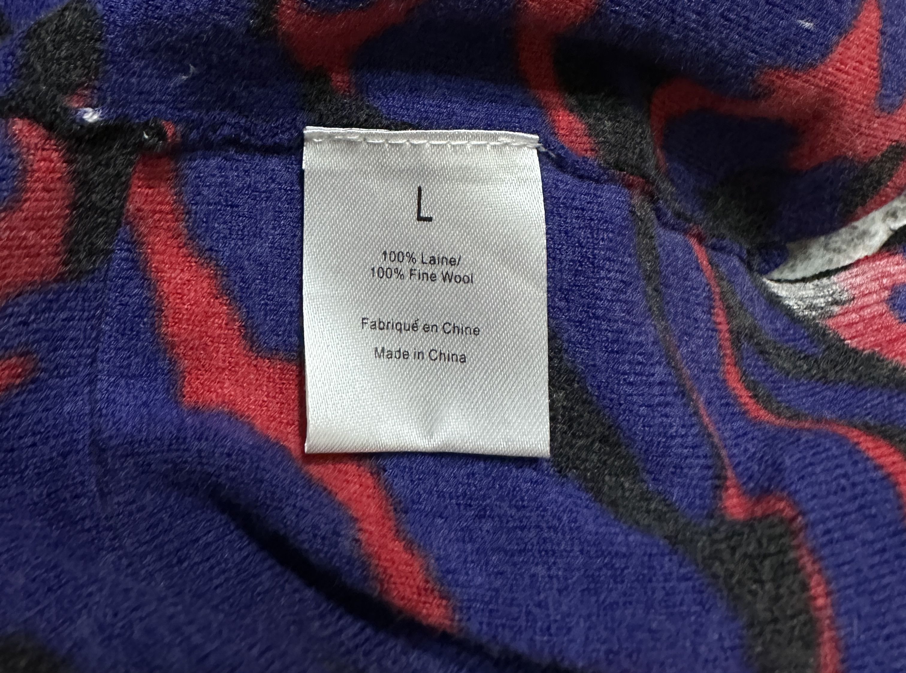 Sonia Rykiel Wool Cropped Sweater Size L / US 10 / IT 46 - 7 Thumbnail
