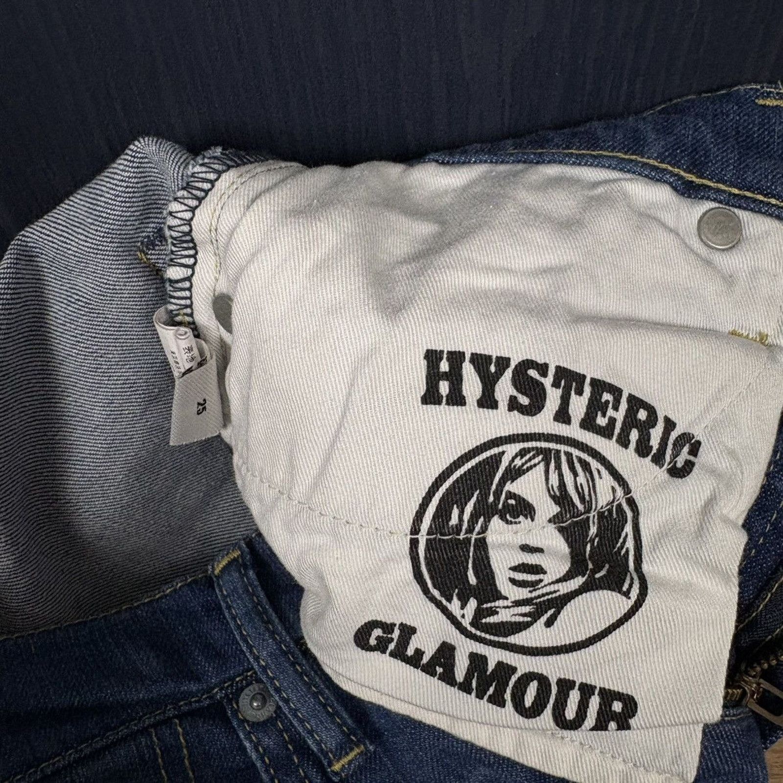 Hysteric Glamour × Japanese Brand × Vintage 🇯🇵HYSTERIC GLAMOUR PILL POP DENIM Size 25" / US 0 / IT 36 - 12 Thumbnail