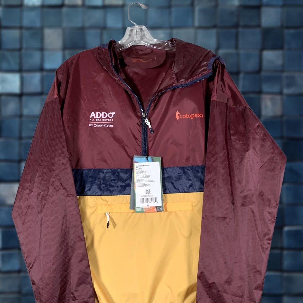 Cotopaxi Cotopaxi Jacket Mens Small Multicolor Teca Half Zip Windbreaker Hooded Packable Size US S / EU 44-46 / 1 - 1 Thumbnail