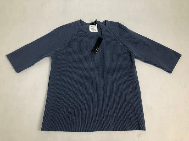 Jil Sander Jil Sander Special color knitted three-quarter sleeve Size L / US 10 / IT 46 - 1 Thumbnail