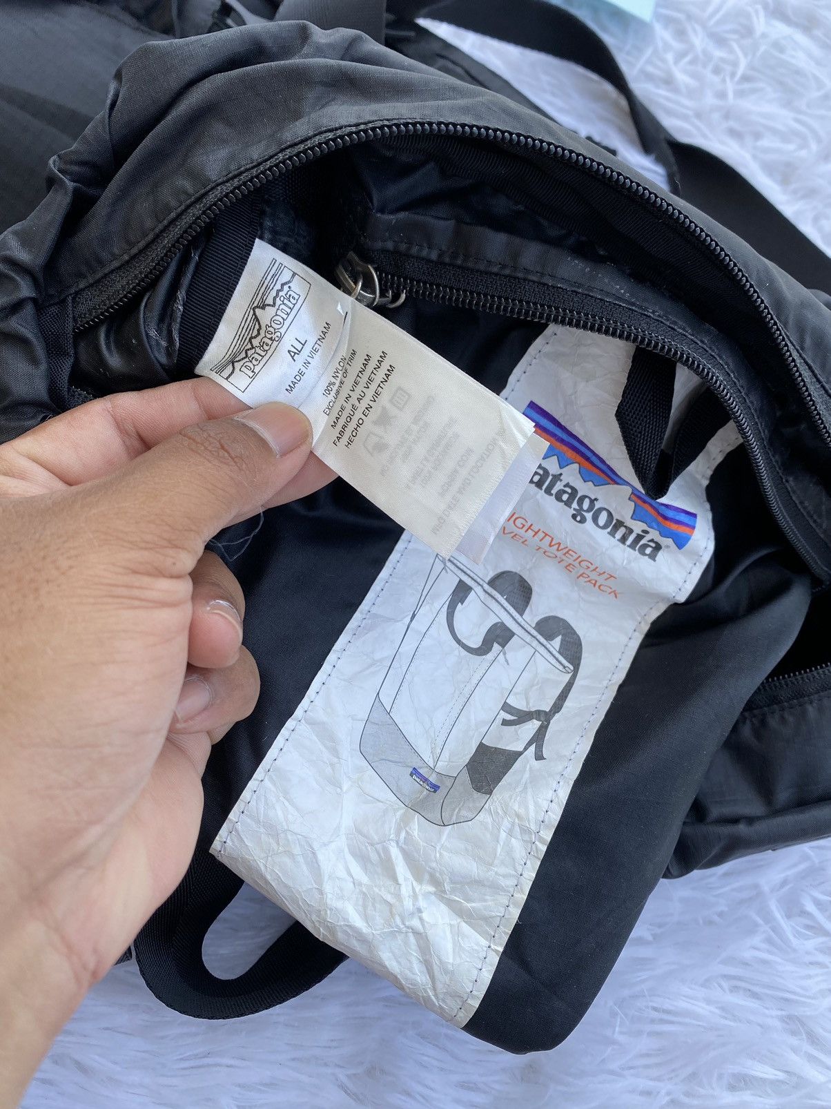 Patagonia Rare Vintage Patagonia Nylon Backpack Size ONE SIZE - 12 Thumbnail