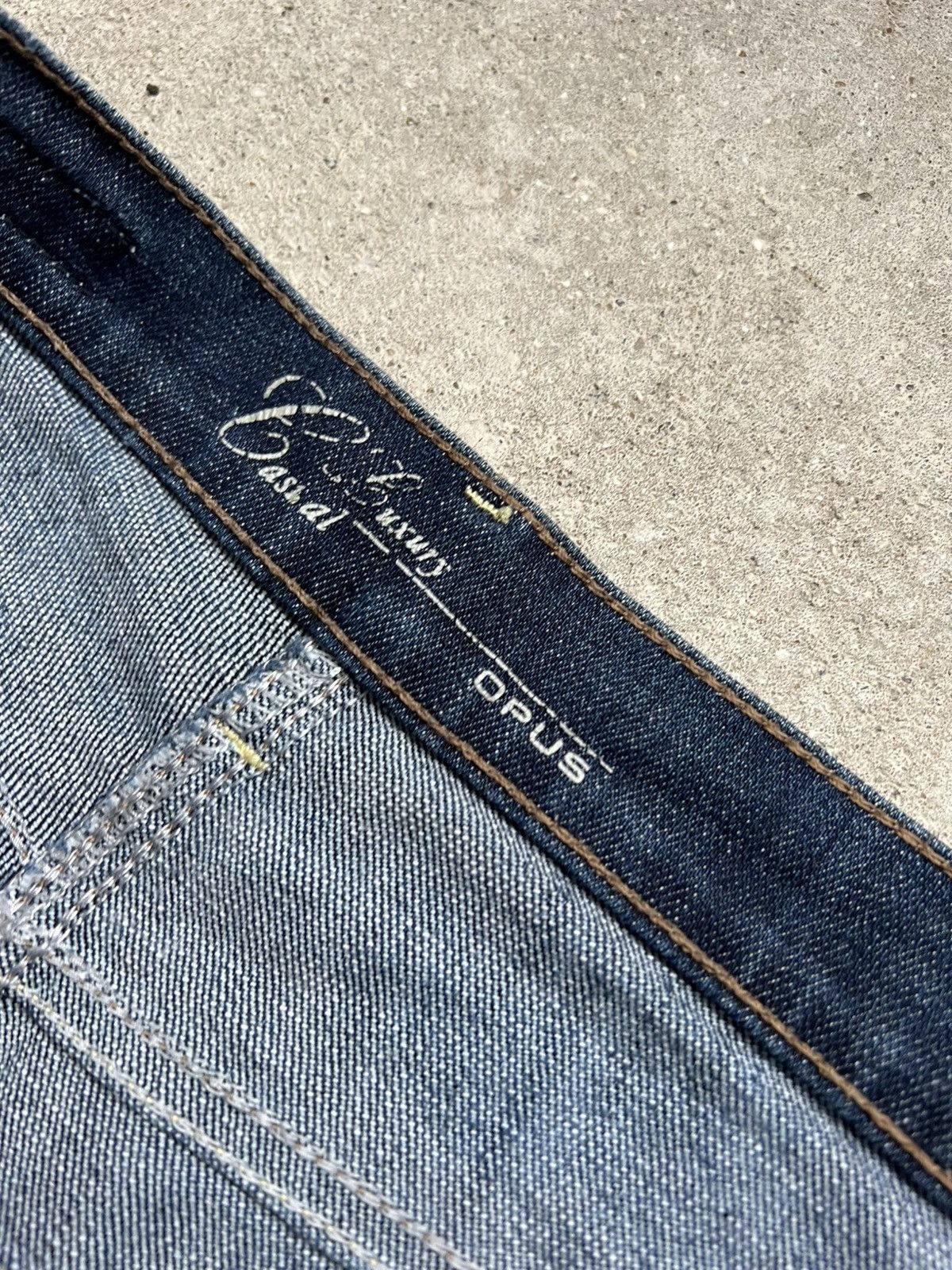Hysteric Glamour × If Six Was Nine × Le Grande Bleu (L.G.B.) Rare Y2K Flared Opium jeans IfSixWasNine LGB style Junya Size 25" / US 0 / IT 36 - 8 Thumbnail
