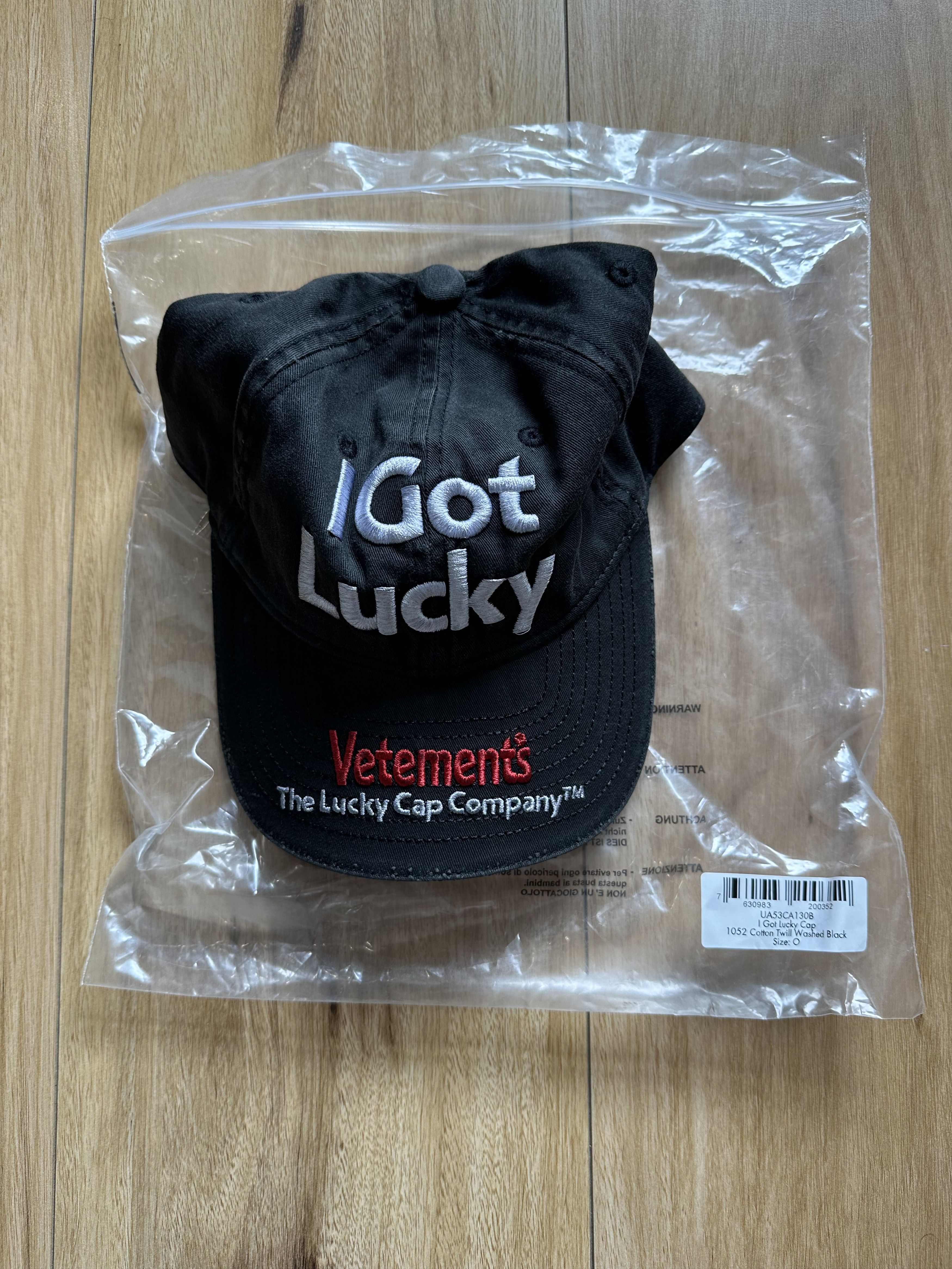 Vetements Vetements I Got Lucky Hat | Grailed