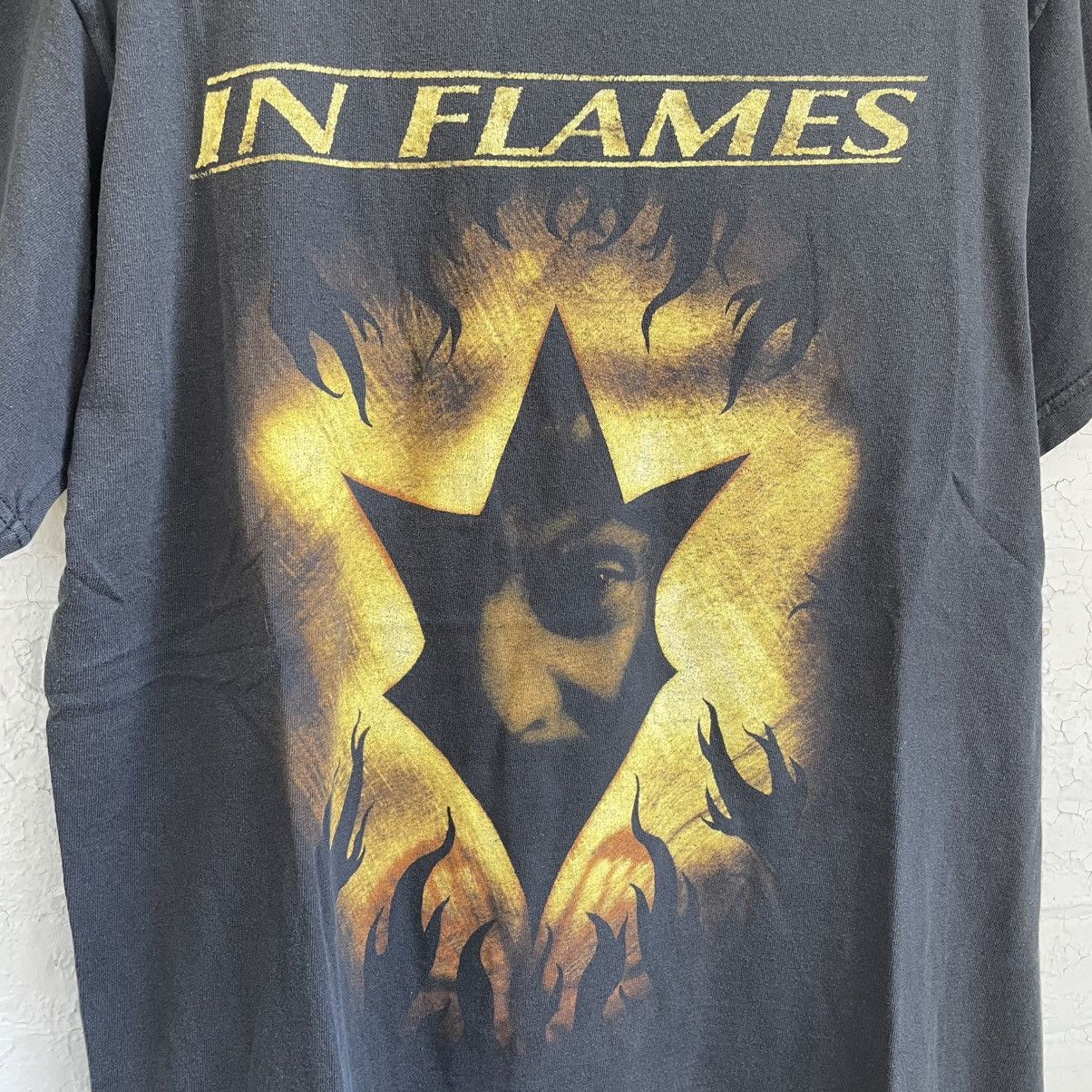 Vintage Vintage In Flames shirt Size US L / EU 52-54 / 3 - 2 Thumbnail