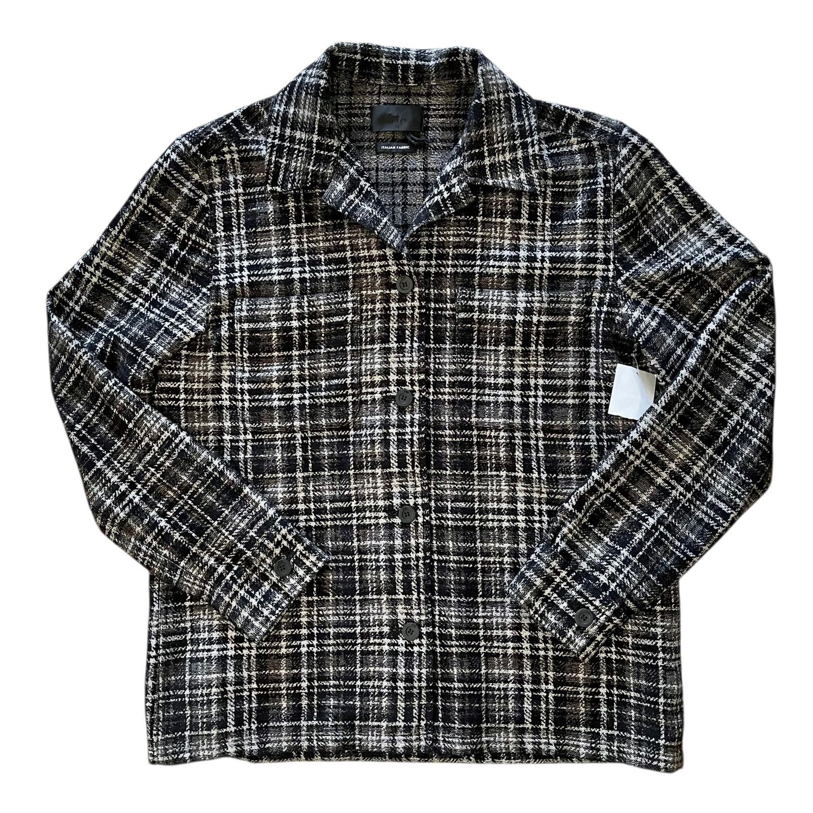 Rta NWT RtA Barry Shirt Jacket Shacket in Metallic Army Plaid Size M / US 6-8 / IT 42-44 - 9 Thumbnail