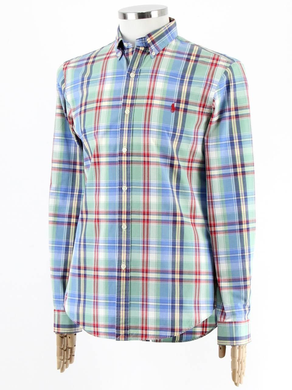 Polo Ralph Lauren POLO RALPH LAUREN Checkered Slim Shirt Size US M / EU 48-50 / 2 - 2 Thumbnail