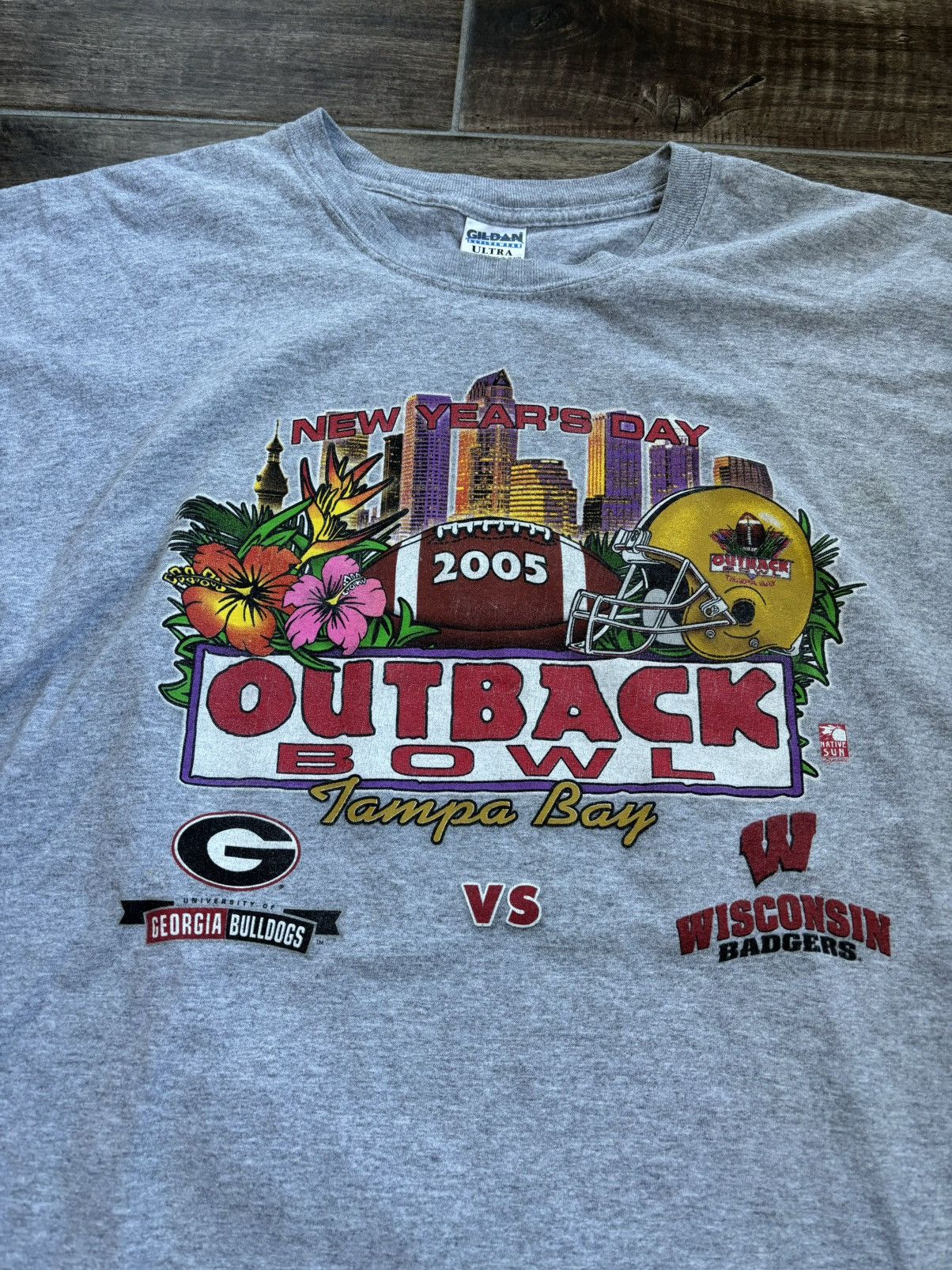 Gildan × Vintage 2005 OUTBACK BOWL Size US XXL / EU 58 / 5 - 2 Thumbnail