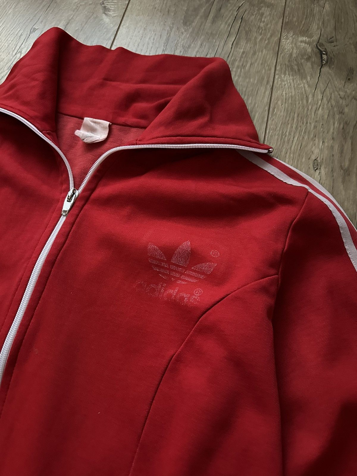 Adidas × Vintage Vintage Adidas Made in Hong Kong track jacket Size US M / EU 48-50 / 2 - 3 Thumbnail