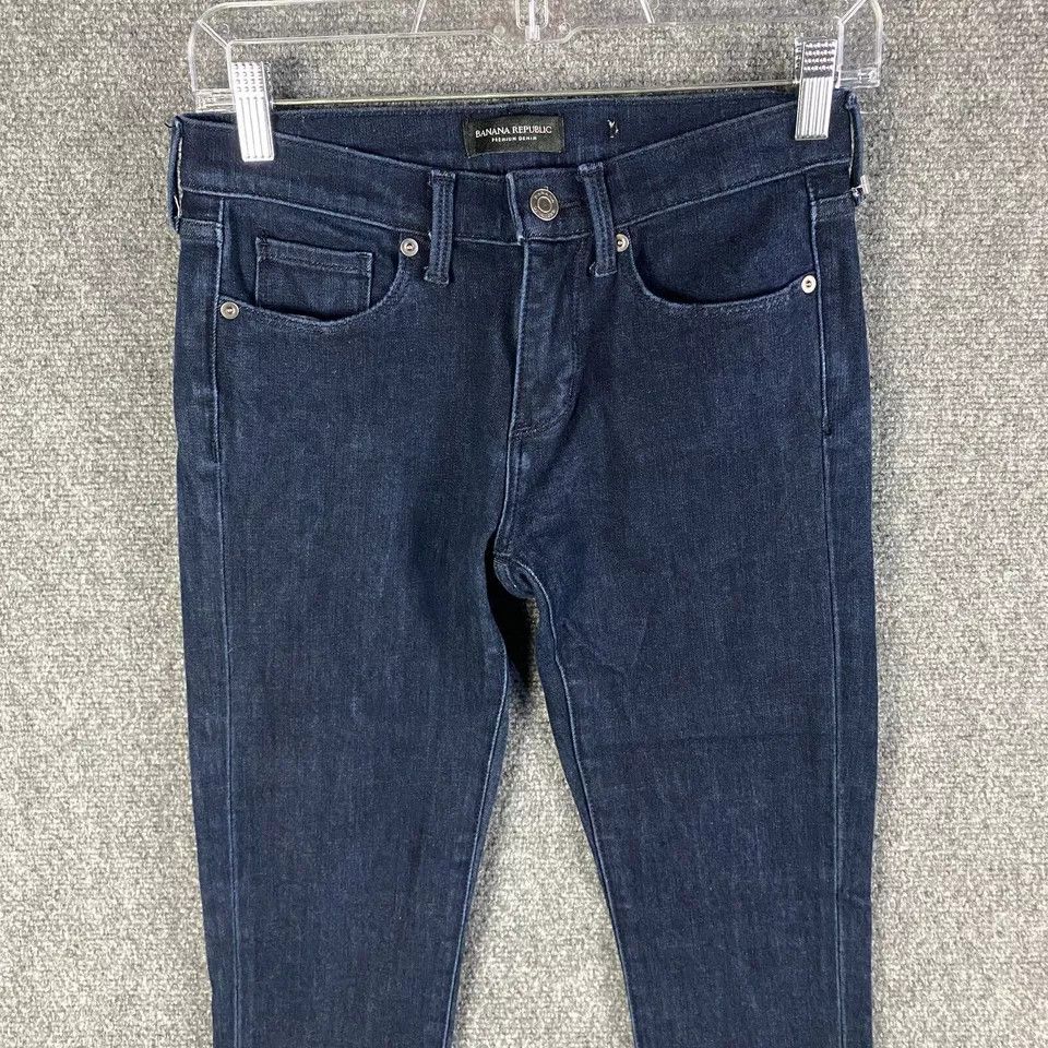 Banana Republic Banana Republic Jeans Women's Size 25 Petite Skinny Denim Size 25" / US 0 / IT 36 - 2 Thumbnail