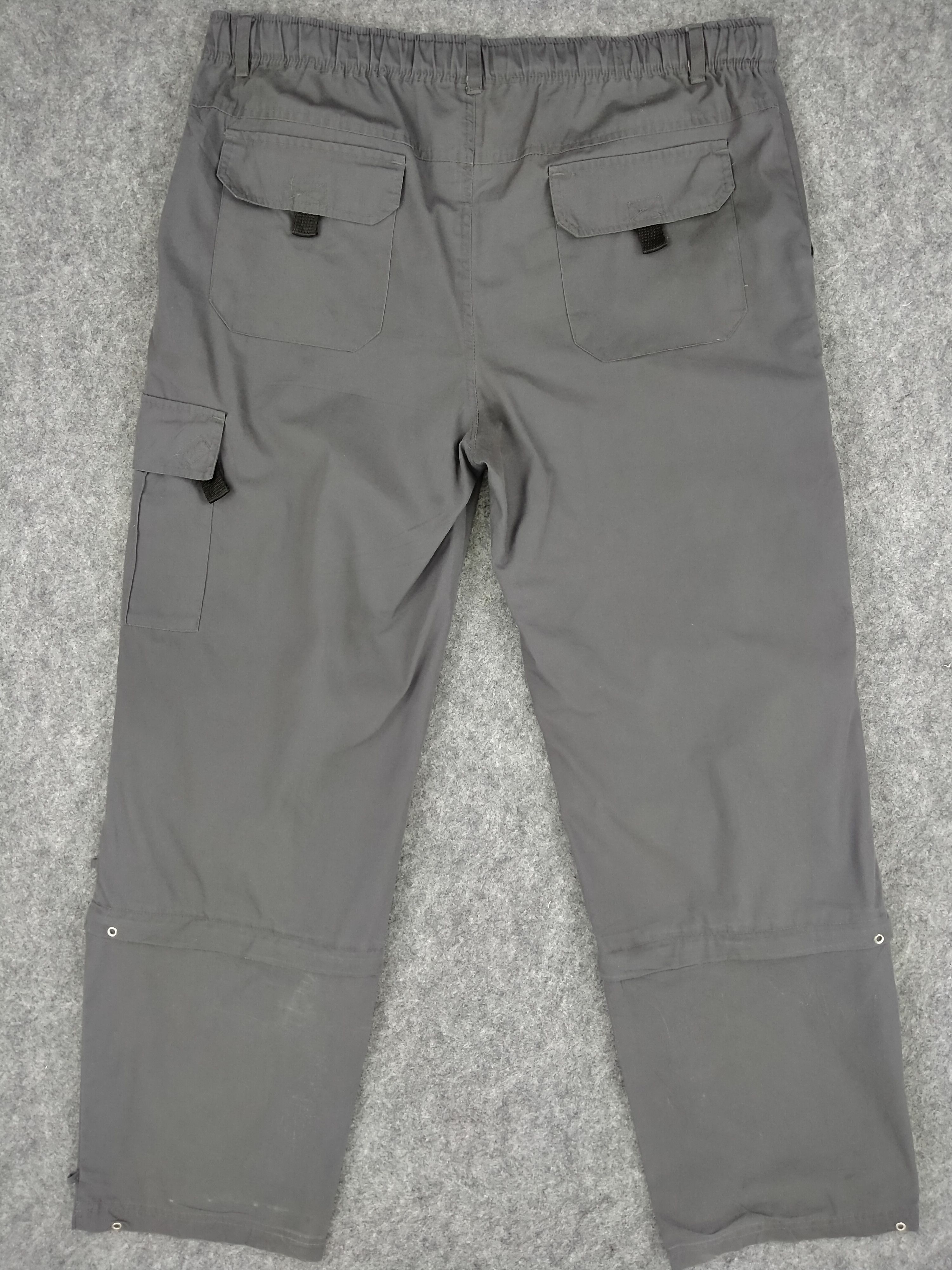 Japanese Brand Elastic/Drawstring Waist Japanese Brand Cargo 37x29.5 -CP081 Size US 37 - 2 Thumbnail