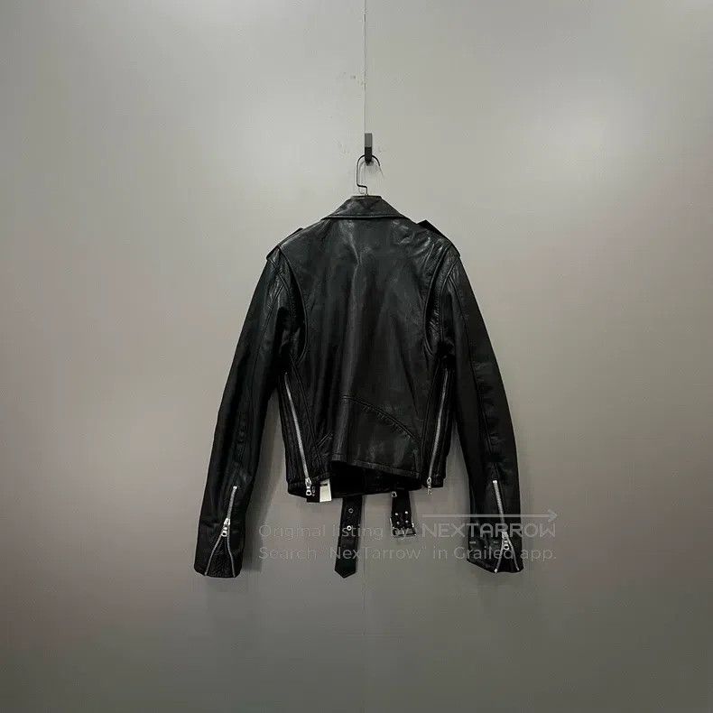 Amiri Amiri Size XS Black motorcycle leather jacket Size US XS / EU 42 / 0 - 3 Thumbnail