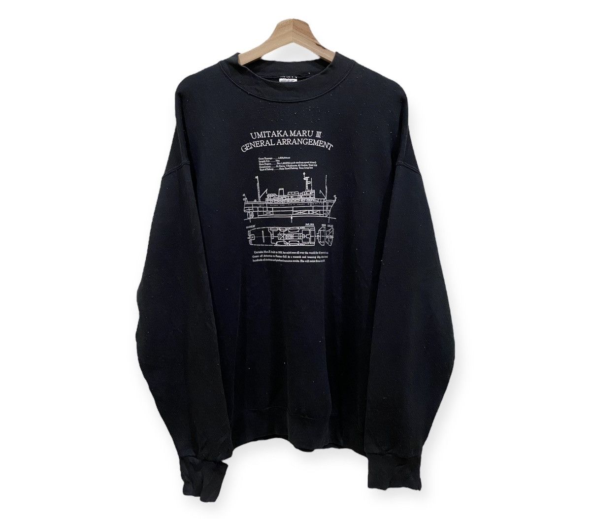 Fruit Of The Loom × Japanese Brand Fruit Of The Loom Umitaka Maru Sweatshirt Size US L / EU 52-54 / 3 - 1 Thumbnail