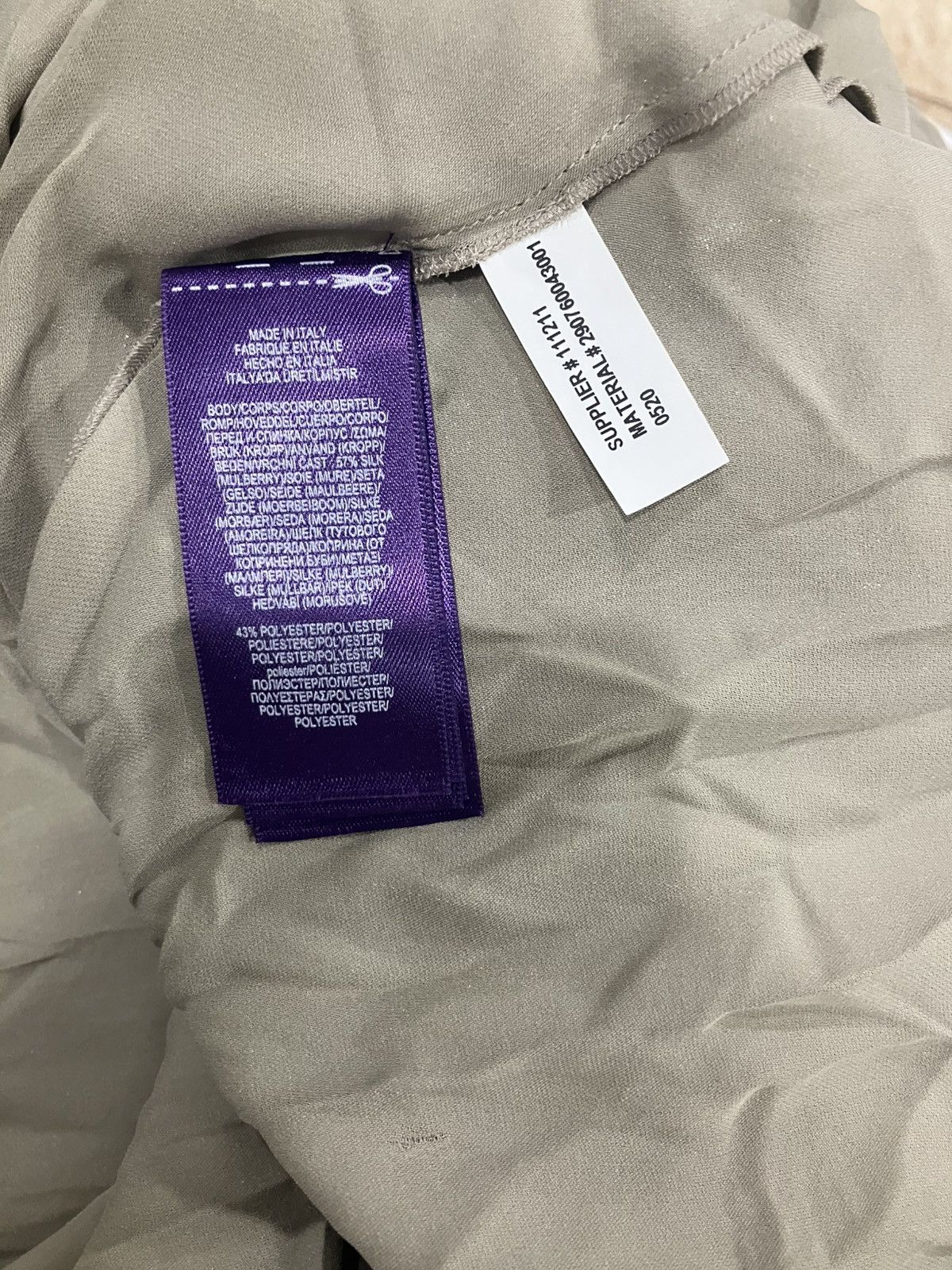 Ralph Lauren NWT Ralph Lauren Purple Label Plaid Pleated Silk Size 2 Size XS / US 0-2 / IT 36-38 - 6 Thumbnail