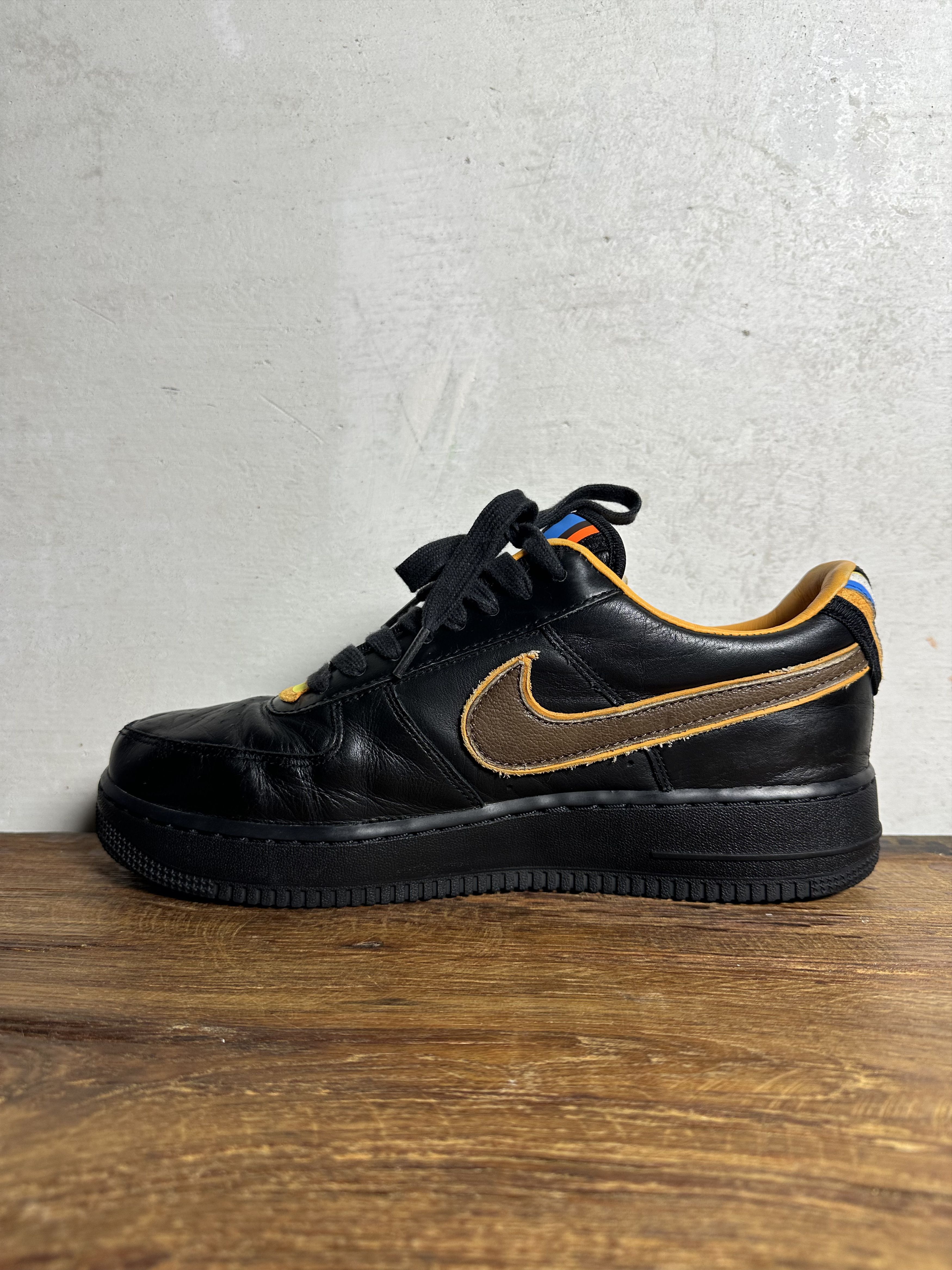 Nike × Riccardo Tisci Riccardo Tisci x Air Force 1 SP Black Brown 2014 Size US 10 / EU 43 - 5 Thumbnail