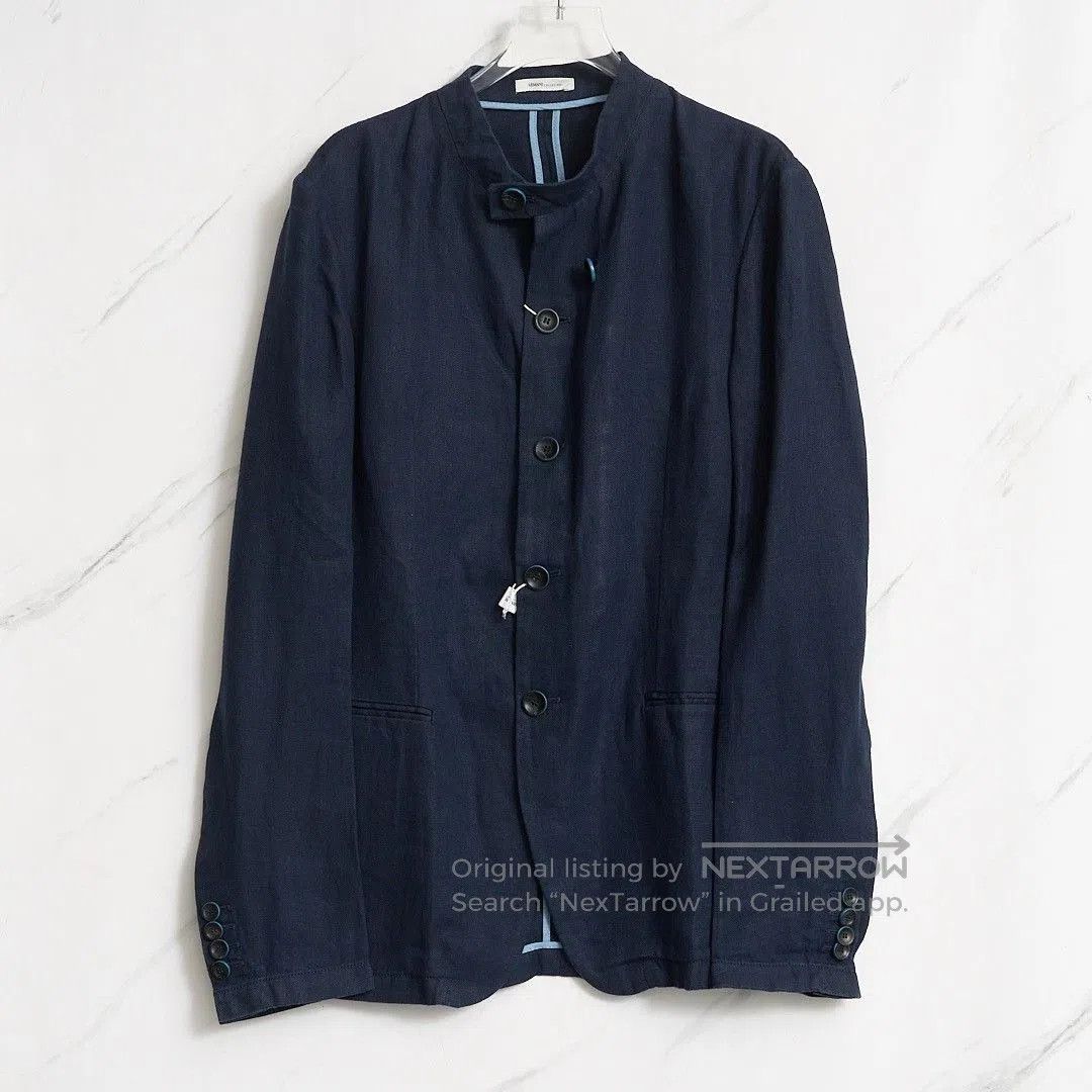 Armani Collezioni Armani Collezioni Men's Navy Stand-Collar Jacket. Size US M / EU 48-50 / 2 - 1 Thumbnail