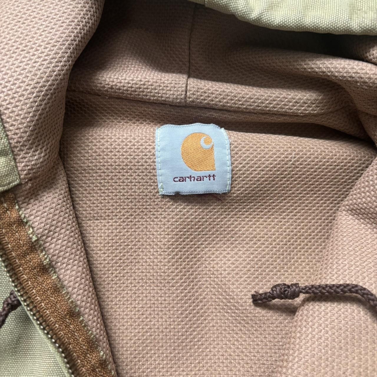 Carhartt Lime Green Carhartt Hooded workcoat Size US L / EU 52-54 / 3 - 5 Thumbnail