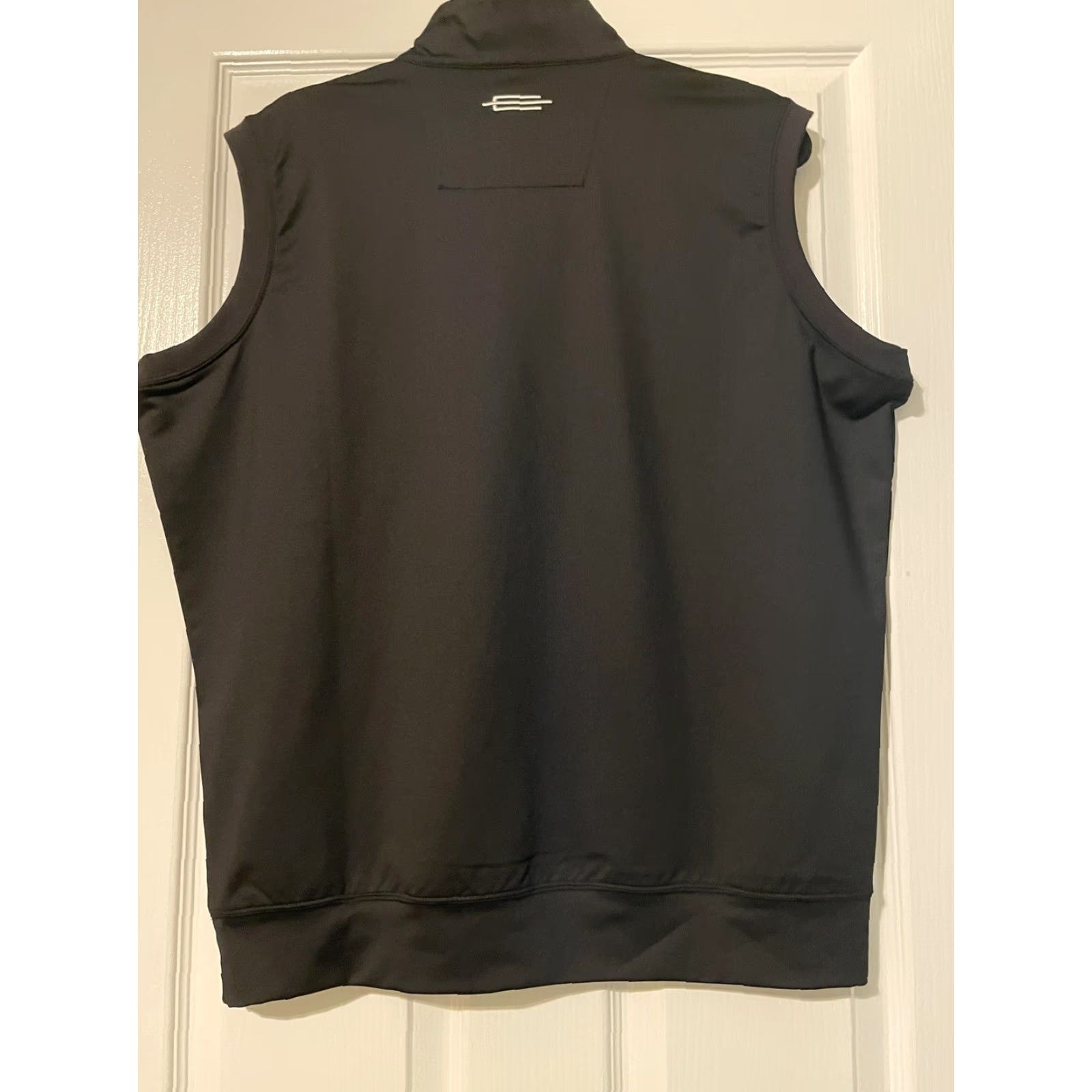Vintage Carnoustie Performance Vest Mens Medium Black 1/4 Zip Golf Softshell Pullover Size US M / EU 48-50 / 2 - 2 Thumbnail