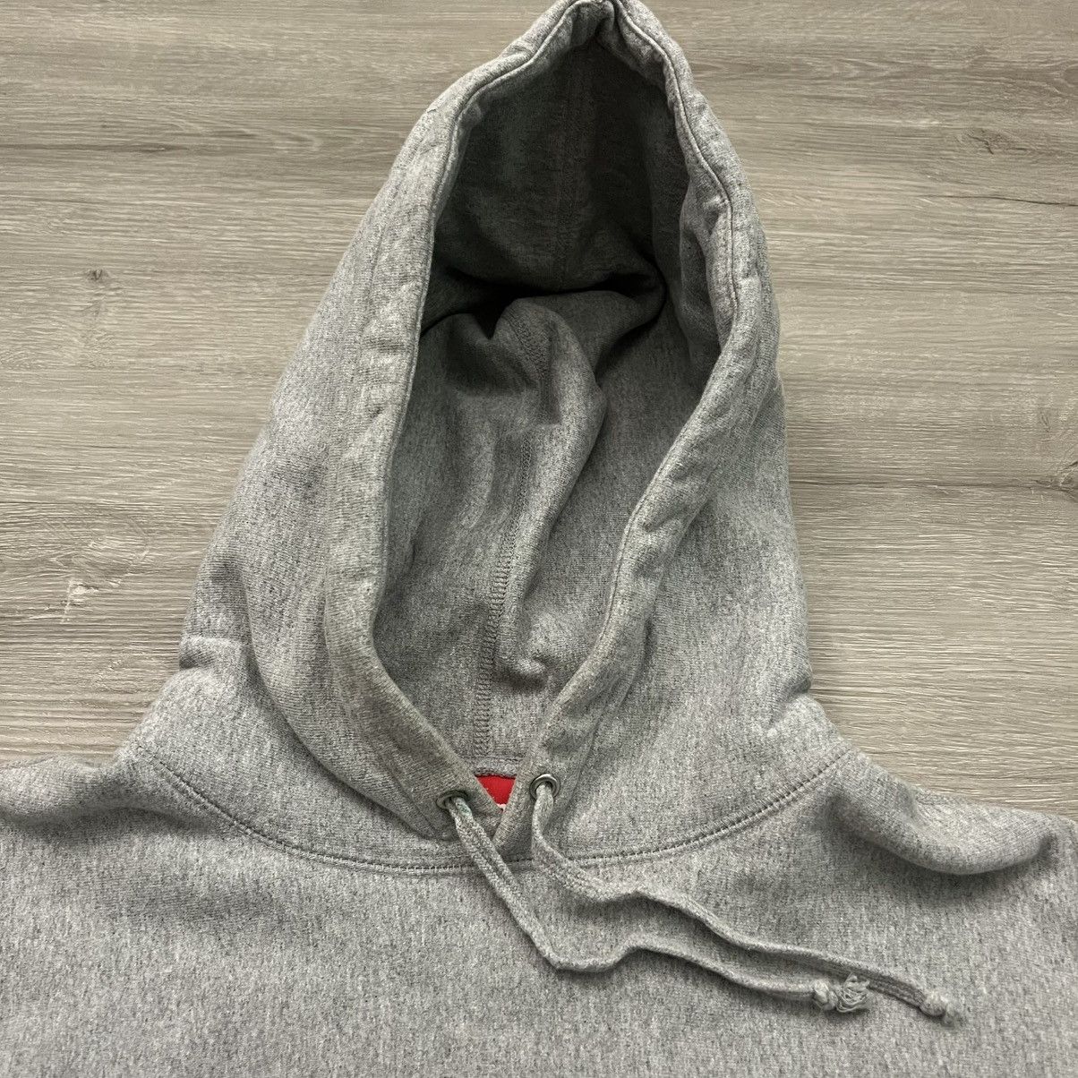 Supreme Supreme Box Logo Hoodie Grey/Orange FW17 Size US M / EU 48-50 / 2 - 5 Thumbnail