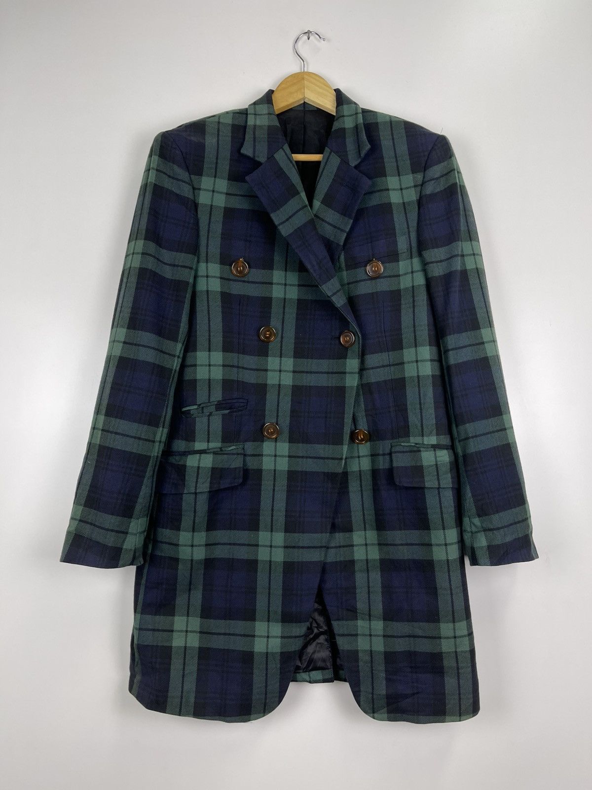 Designer Italian Tartan Jacket made in Italy Size US S / EU 44-46 / 1 - 2 Thumbnail