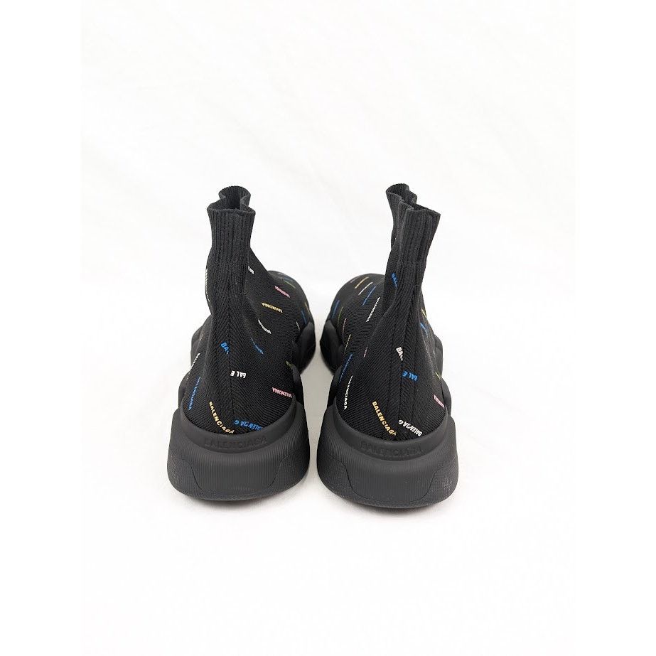 Balenciaga o1rshd1 Q:4/ Recycled Speed 2.0 Low-Top Sneakers Black Size US 12 / EU 45 - 21 Thumbnail