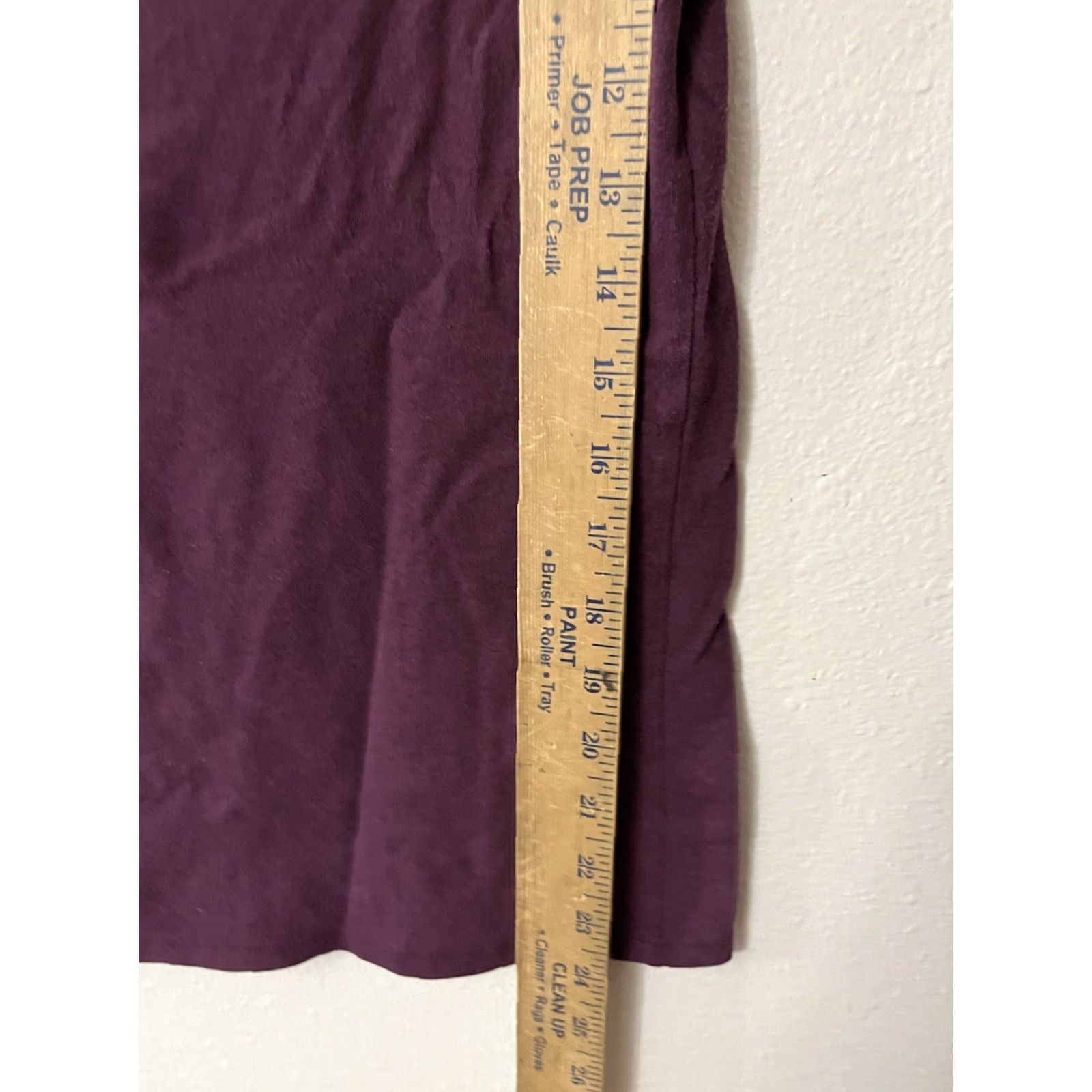 Victoria's Secret Victoria's Secret T-Shirt Adult XS Purple Cotton V-Neck Short Sleeve Solid Pullover Womens Size XS / US 0-2 / IT 36-38 - 6 Thumbnail