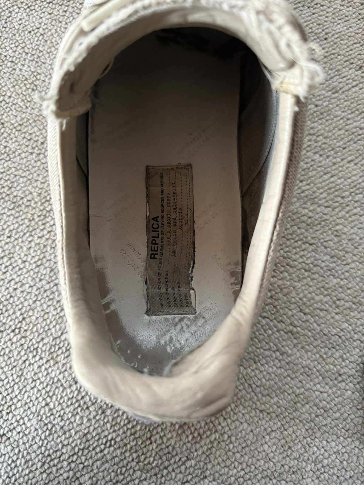 Maison Margiela Maison Margiela Replica Gats Distressed Size US 12 / EU 45 - 9 Thumbnail