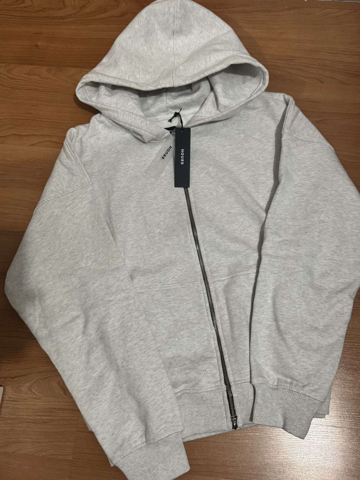 Other HOURS DROP SHOULDER ZIP HOODIE (ASH) Size US M / EU 48-50 / 2 - 2 Thumbnail
