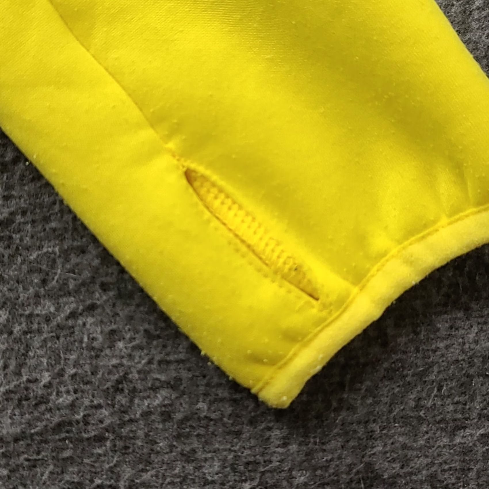 Calvin Klein Calvin Klein Performance Down Jacket Womens L Puffer Activewear Athleisure Yellow Zip Hooded Quilted Logo Regular Coat/Outerwear Jacket Size L / US 10 / IT 46 - 6 Thumbnail