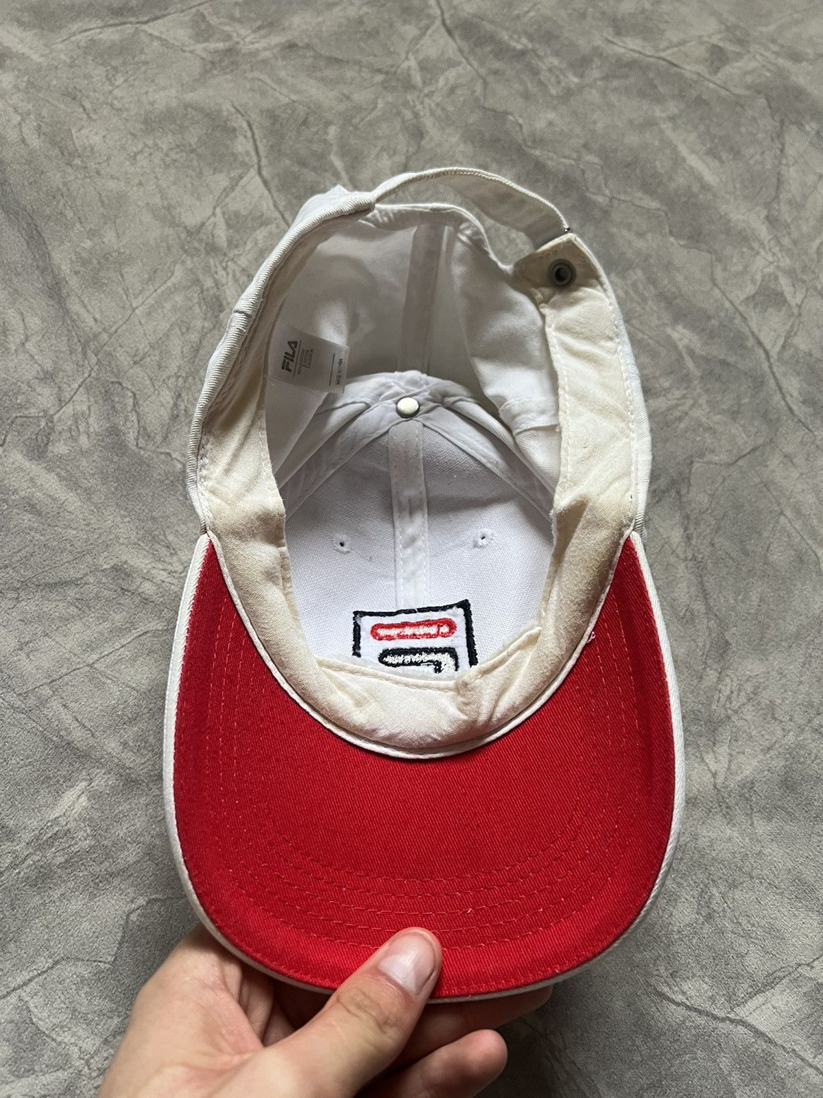 Fila Fila Vintage Cap with Logo Size ONE SIZE - 4 Thumbnail