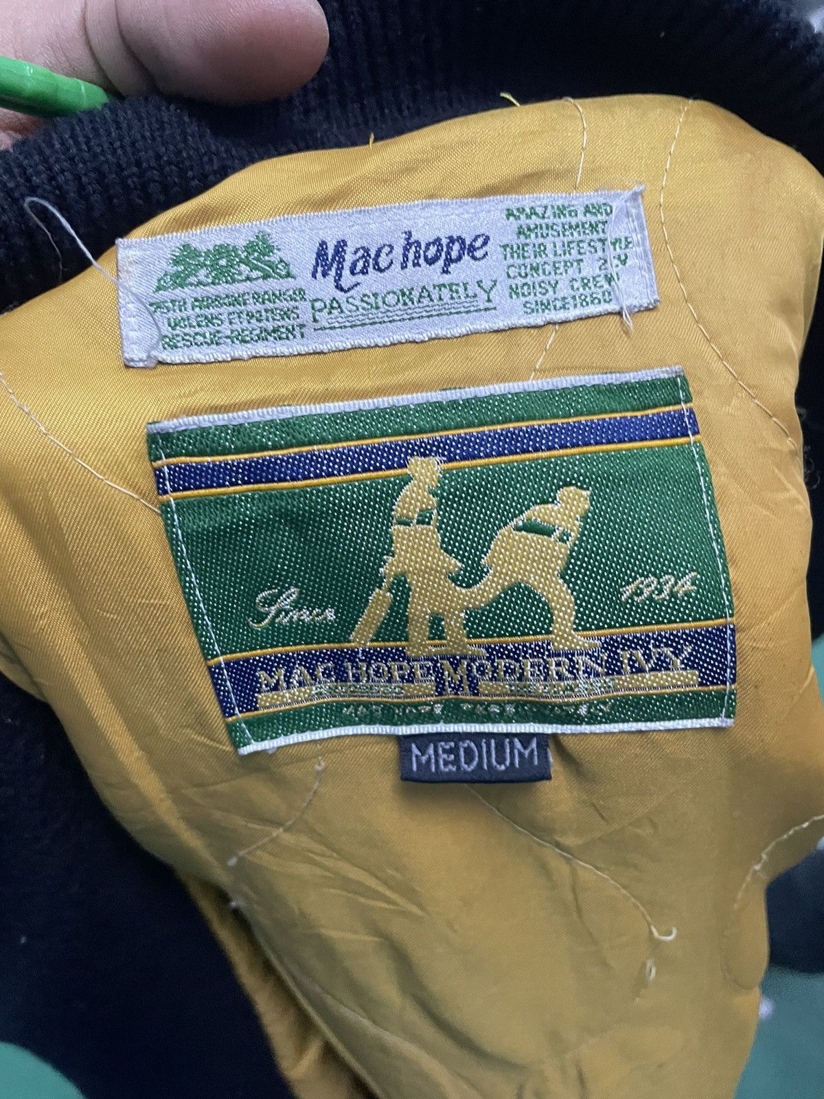 Japanese Brand Vintage Mac Hope Varsity Size US M / EU 48-50 / 2 - 3 Thumbnail