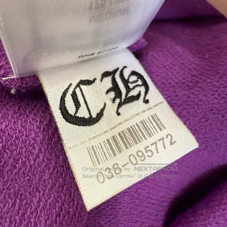 Chrome Hearts CHROME HEARTS Size M Purple cartoon hoodie Size US M / EU 48-50 / 2 - 5 Thumbnail