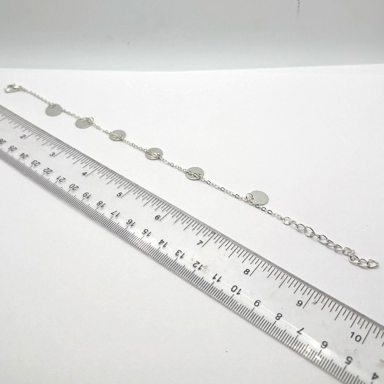 Other Y2K Silver Circle Anklet Size ONE SIZE - 5 Thumbnail