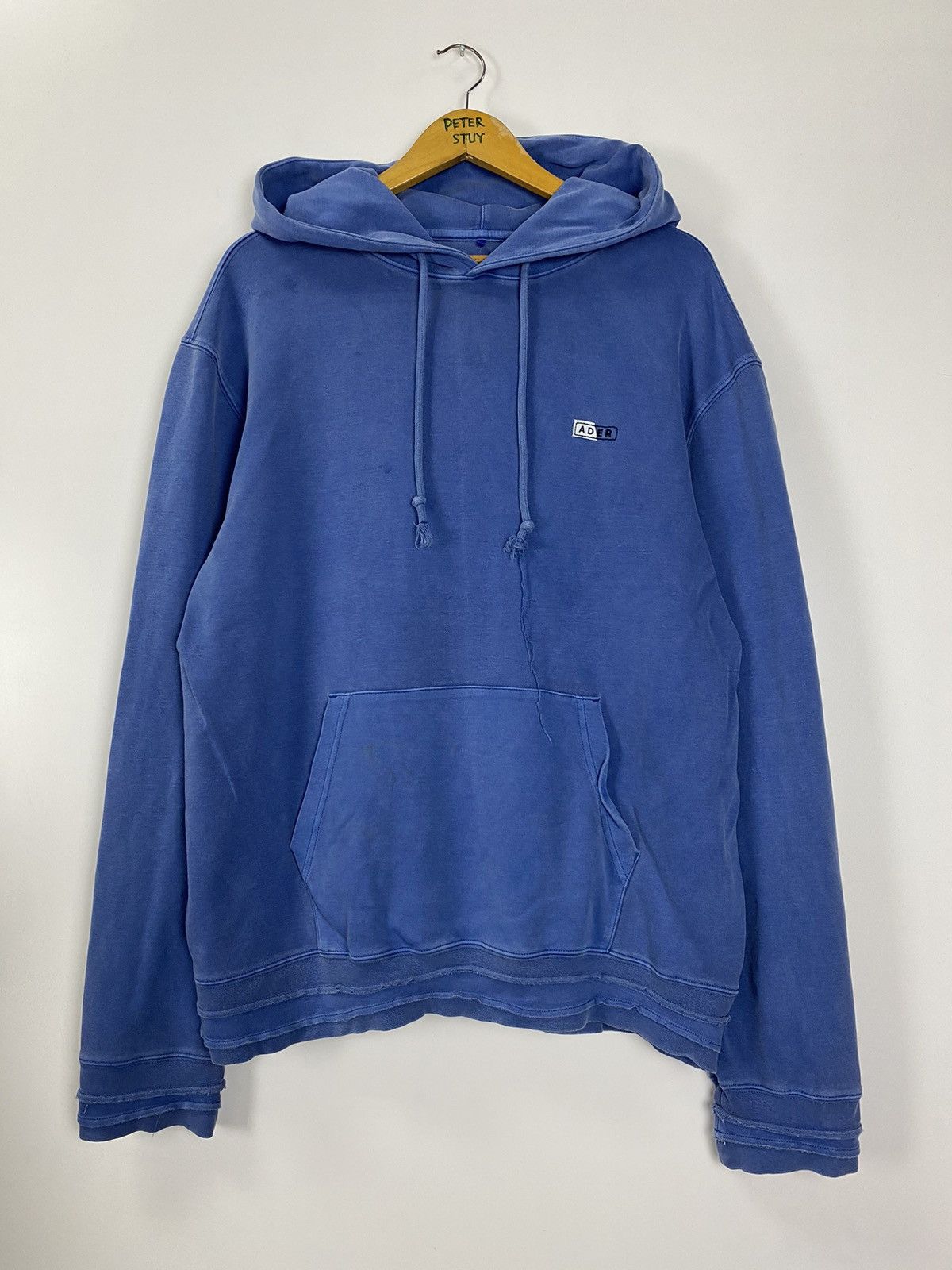 Ader Error Ader blue Hoodies Size US XL / EU 56 / 4 - 2 Thumbnail