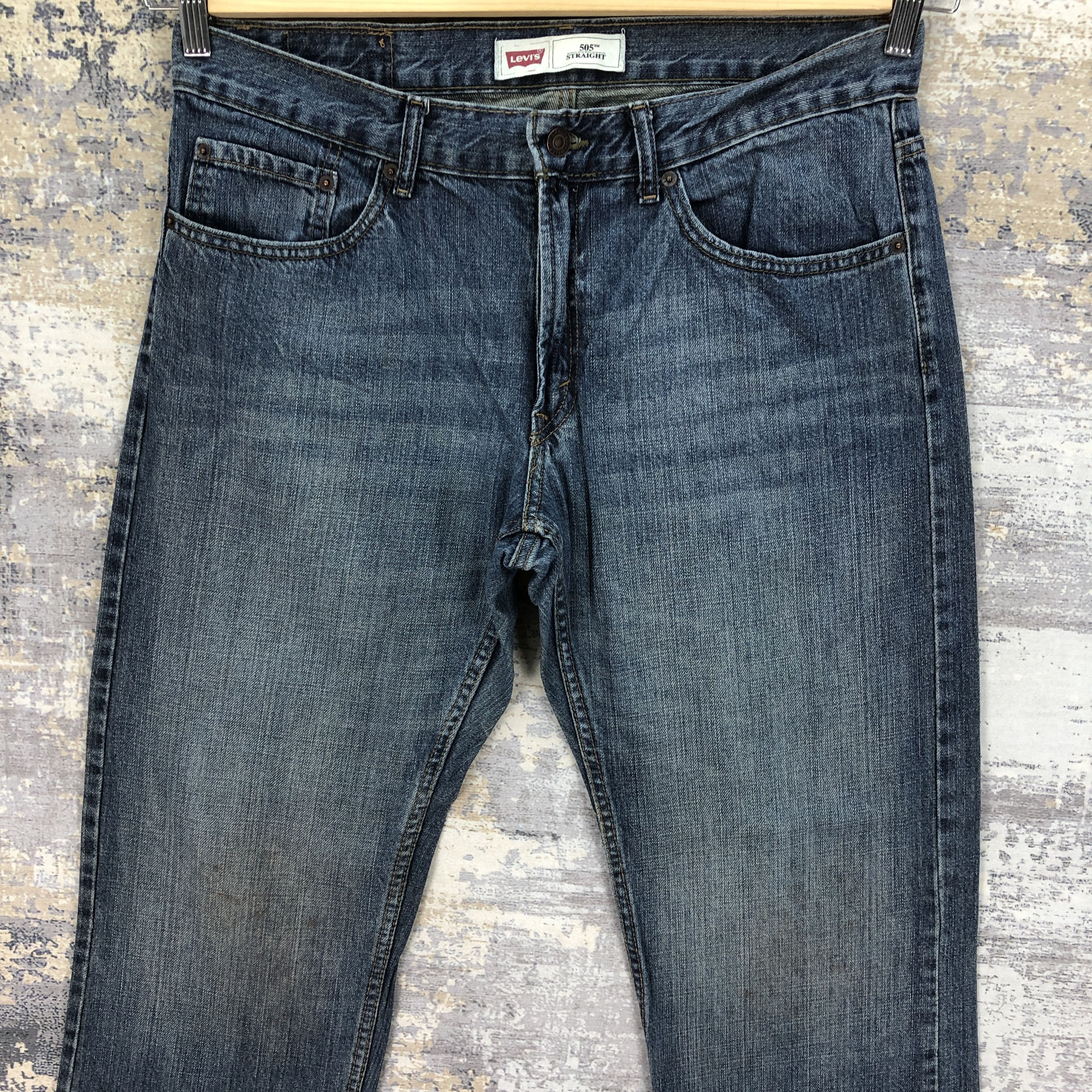 Levi's × Vintage Vintage Y2K Levis Faded Jeans Levi's Light Wash Denim Size US 32 / EU 48 - 3 Thumbnail